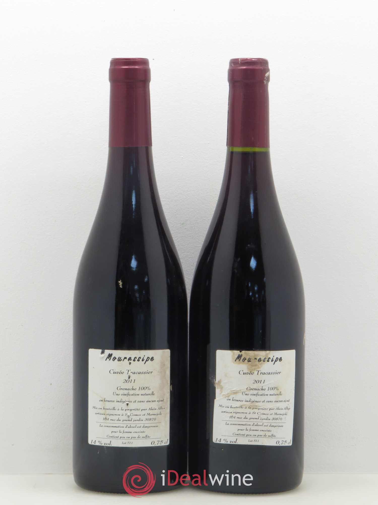 Vin de France Mouressipe cuvée Tracassier 2011 - Posten von 2 Flaschen - 1