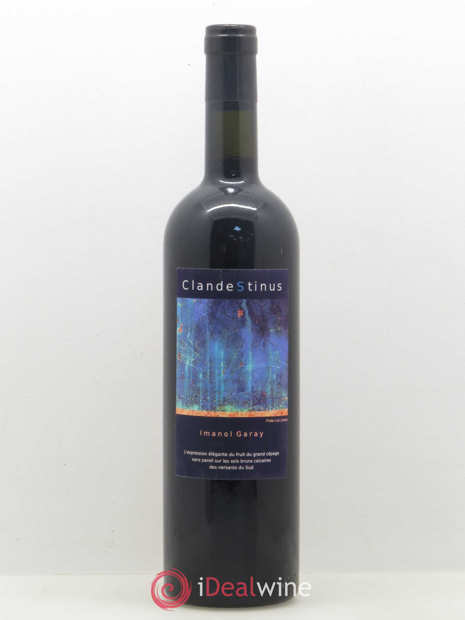 Espagne Clandestinus Imanol Garay 2015 - Lot de 1 bouteille - 0
