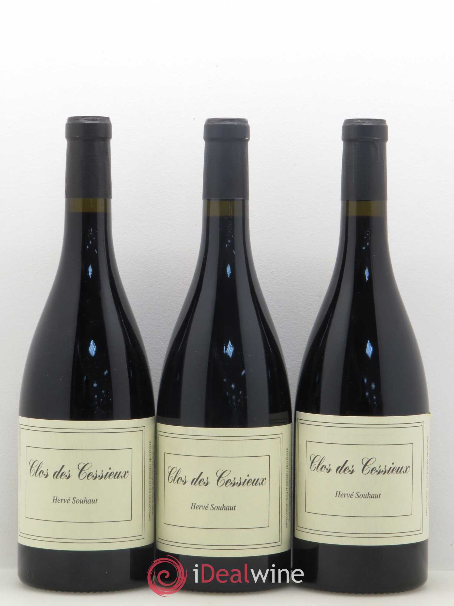 Saint-Joseph Clos des Cessieux Hervé Souhaut 2016 - Posten von 3 Flaschen - 0