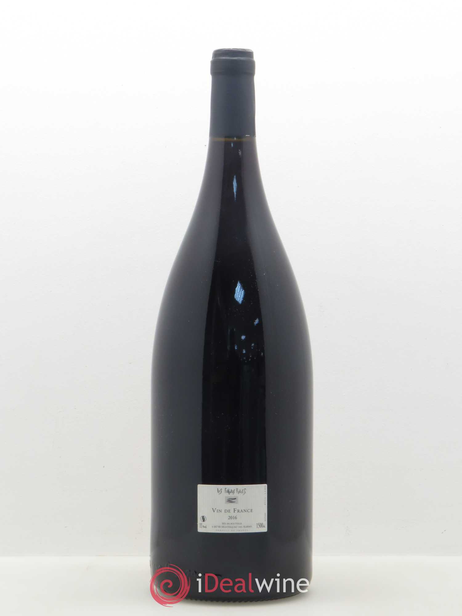 Vin de France Les Glaneurs Les Foulards rouges 2016 - Posten von 1 Magnum - 1