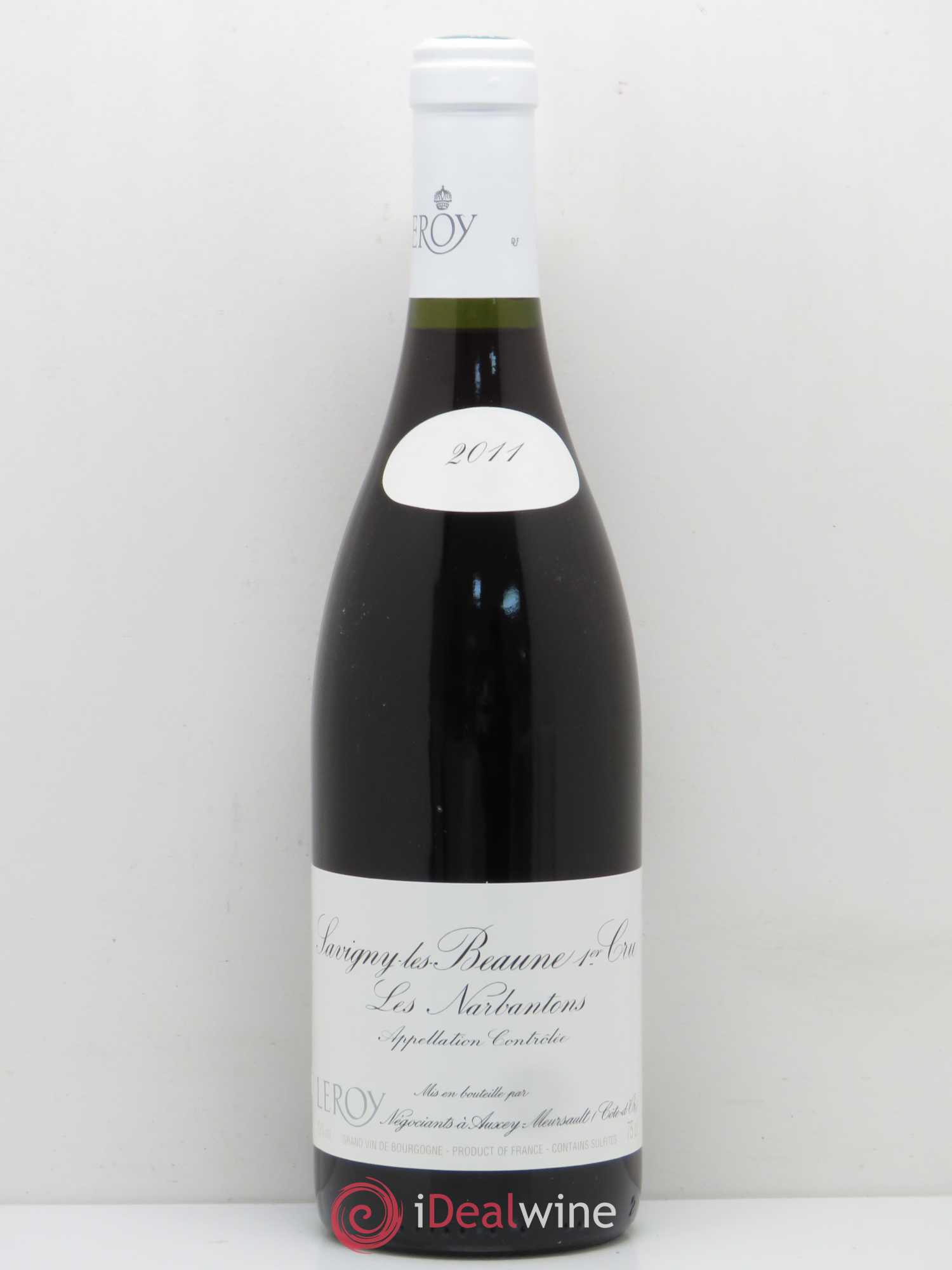 Savigny-lès-Beaune 1er Cru Les Narbantons Leroy SA 2011 - Lot de 1 bouteille - 0