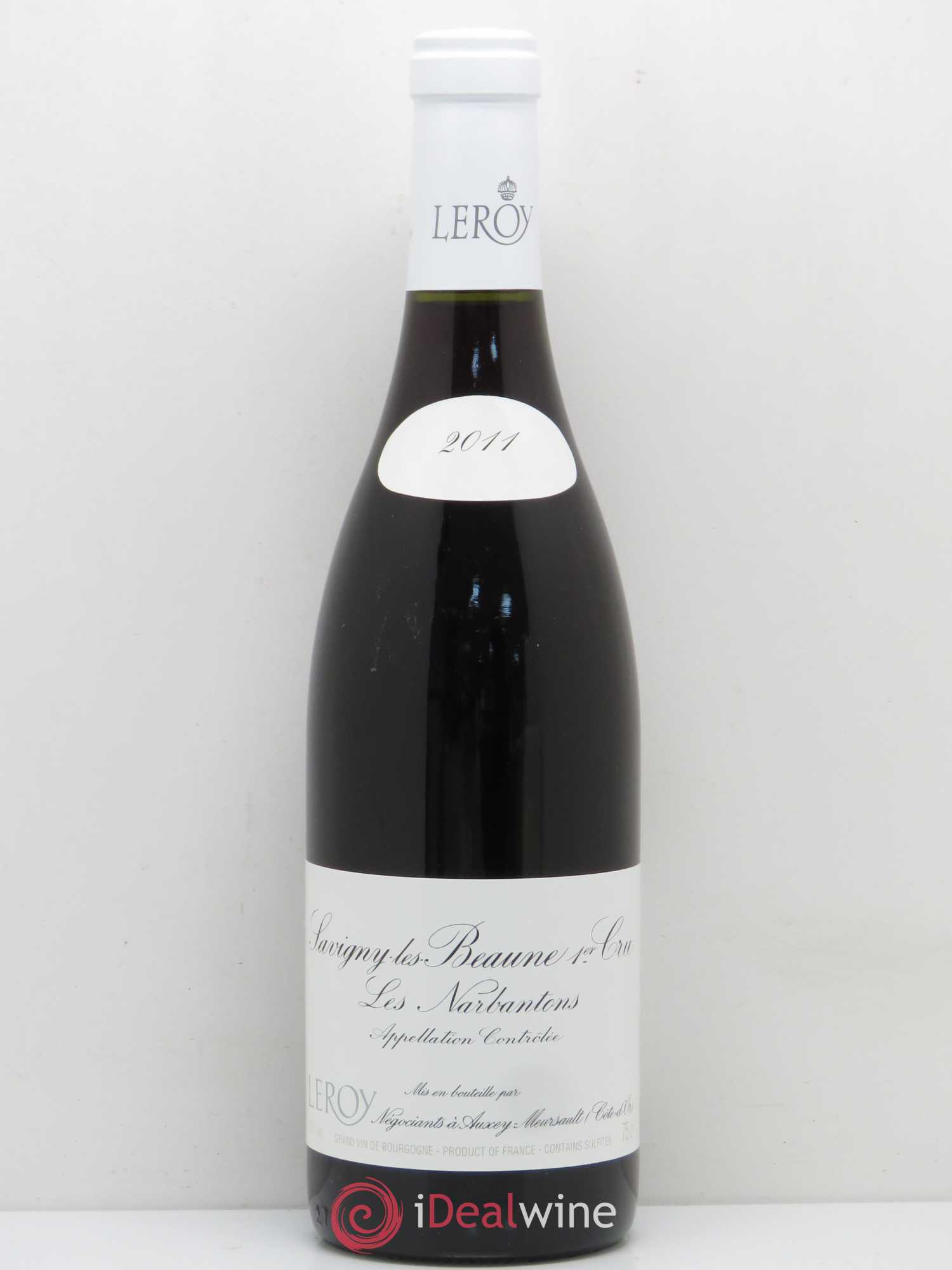 Savigny-lès-Beaune 1er Cru Les Narbantons Leroy SA 2011 - Lot de 1 bouteille - 0