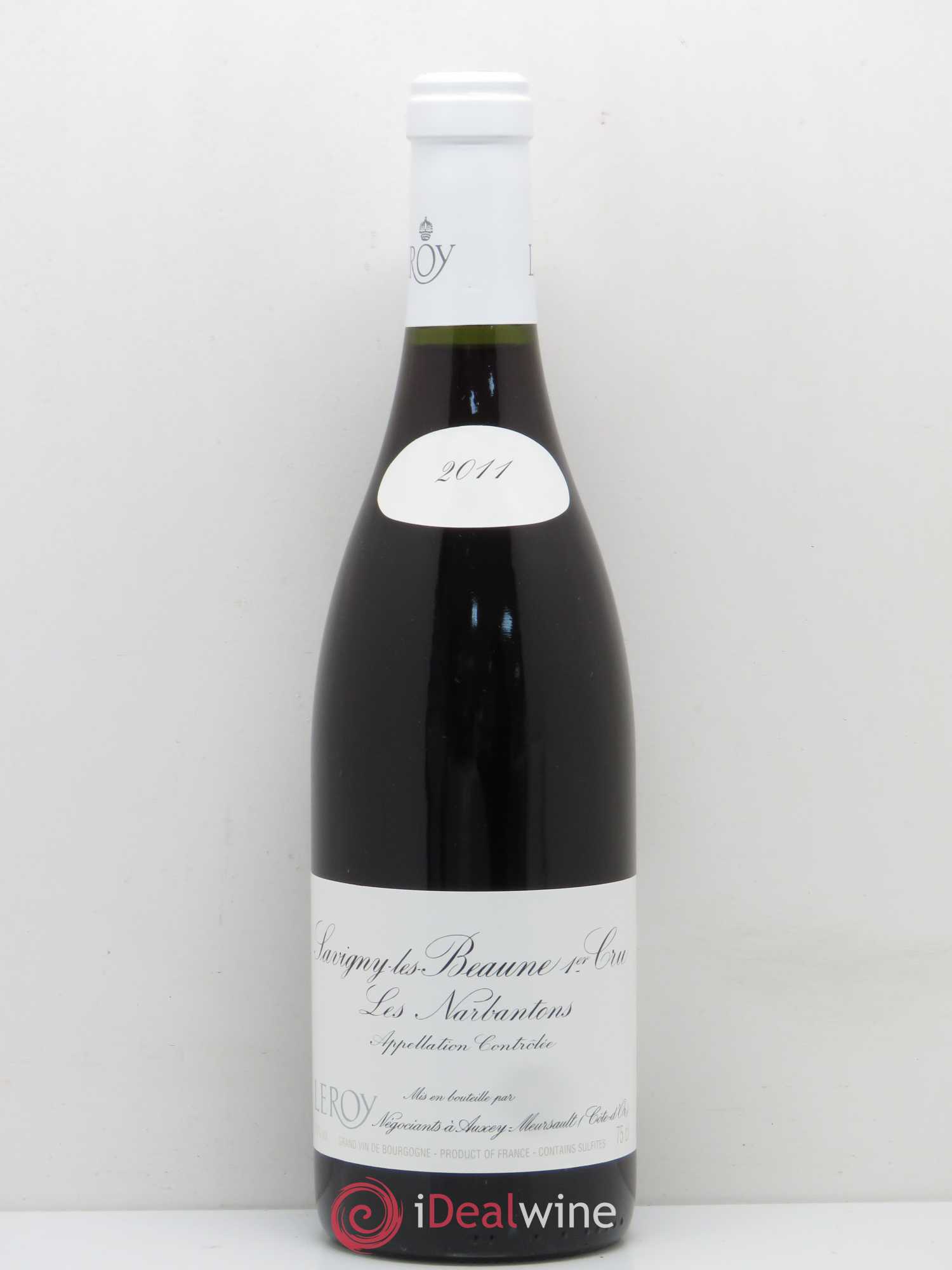 Savigny-lès-Beaune 1er Cru Les Narbantons Leroy SA 2011 - Lot de 1 bouteille - 0