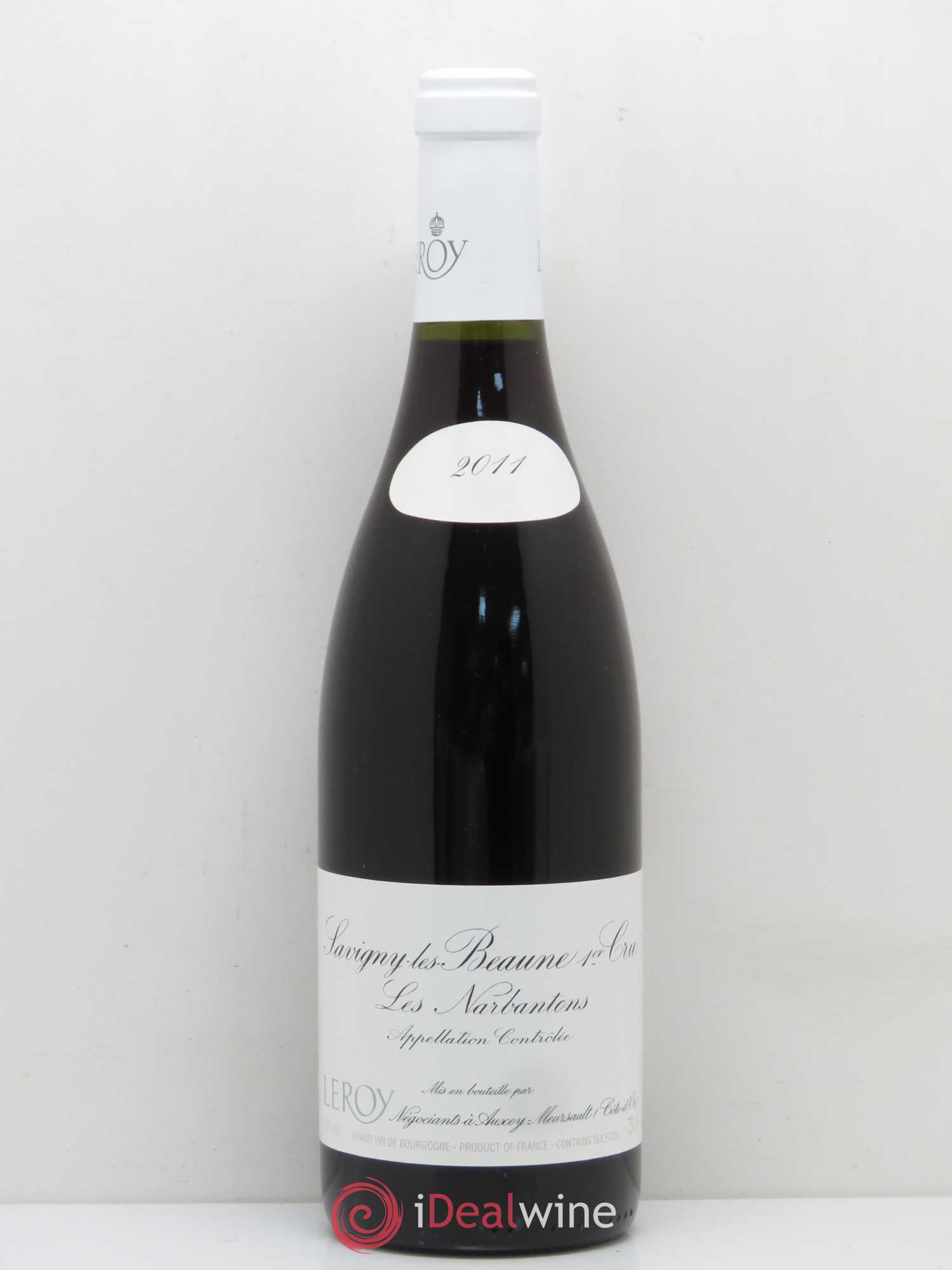 Savigny-lès-Beaune 1er Cru Les Narbantons Leroy SA 2011 - Lot de 1 bouteille - 0