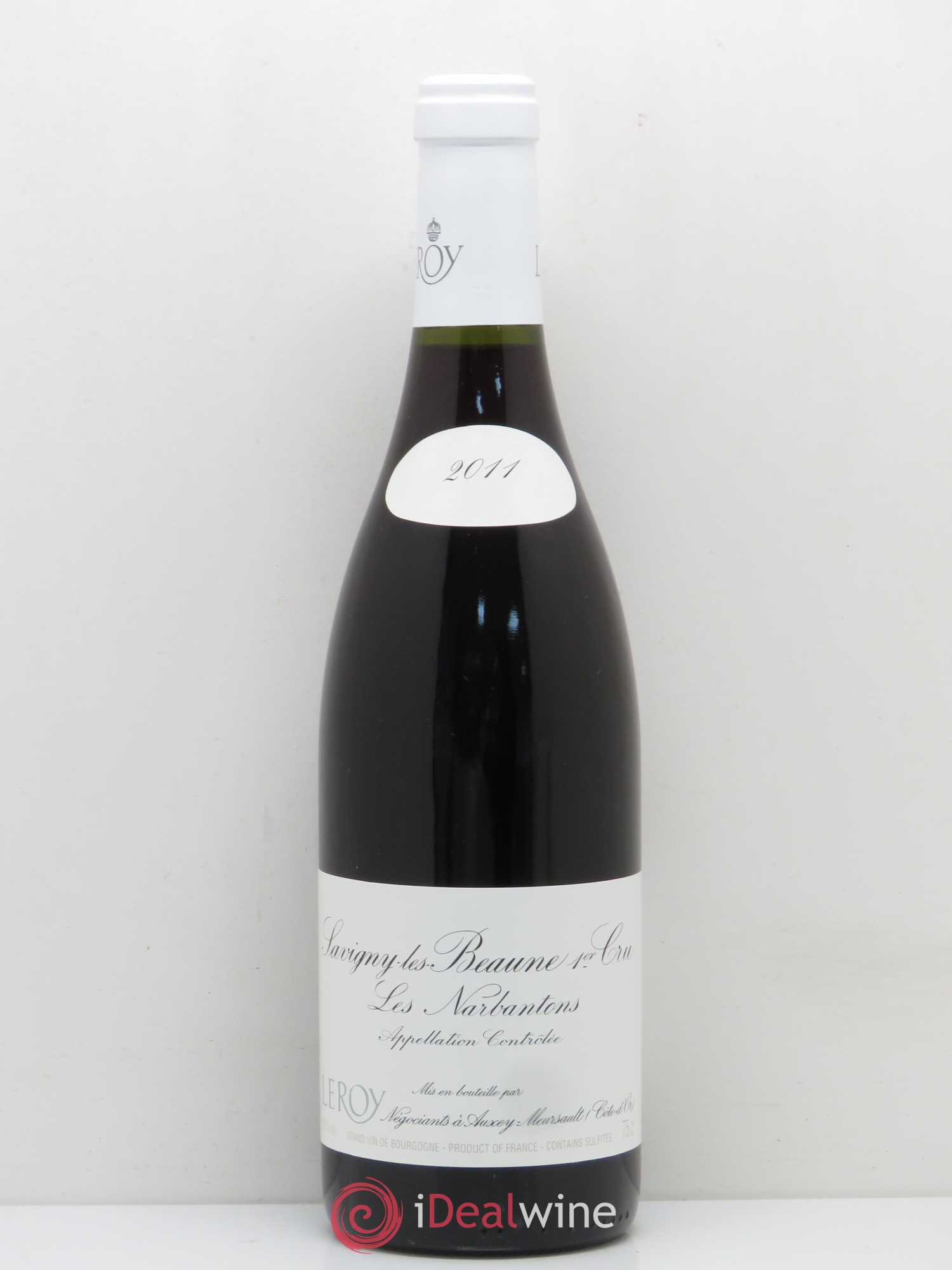 Savigny-lès-Beaune 1er Cru Les Narbantons Leroy SA 2011 - Lot de 1 bouteille - 0