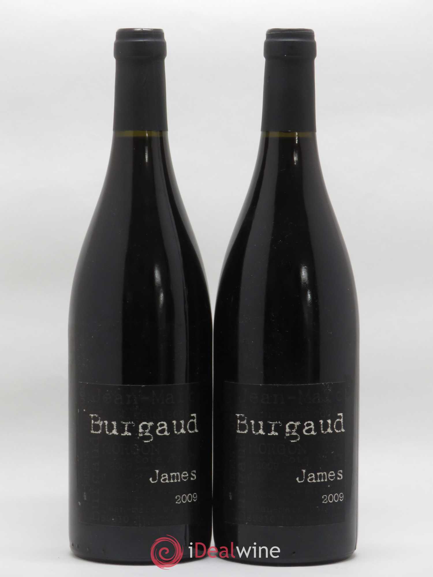 Morgon Côte du Py James Jean-Marc Burgaud (Domaine) 2009 - Lot de 2 bouteilles - 0