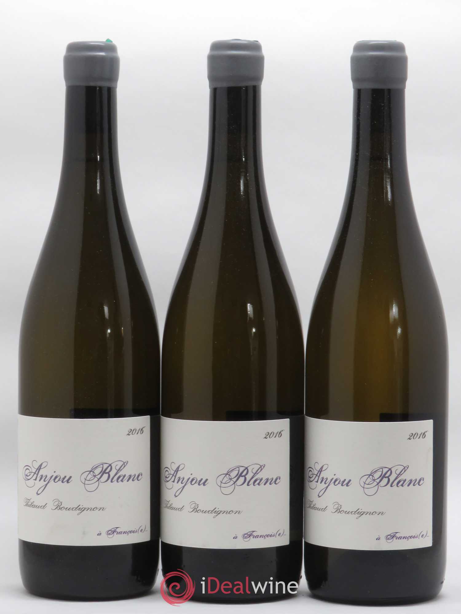 Anjou A François(e) Thibaud Boudignon 2016 - Lot de 3 bouteilles - 0