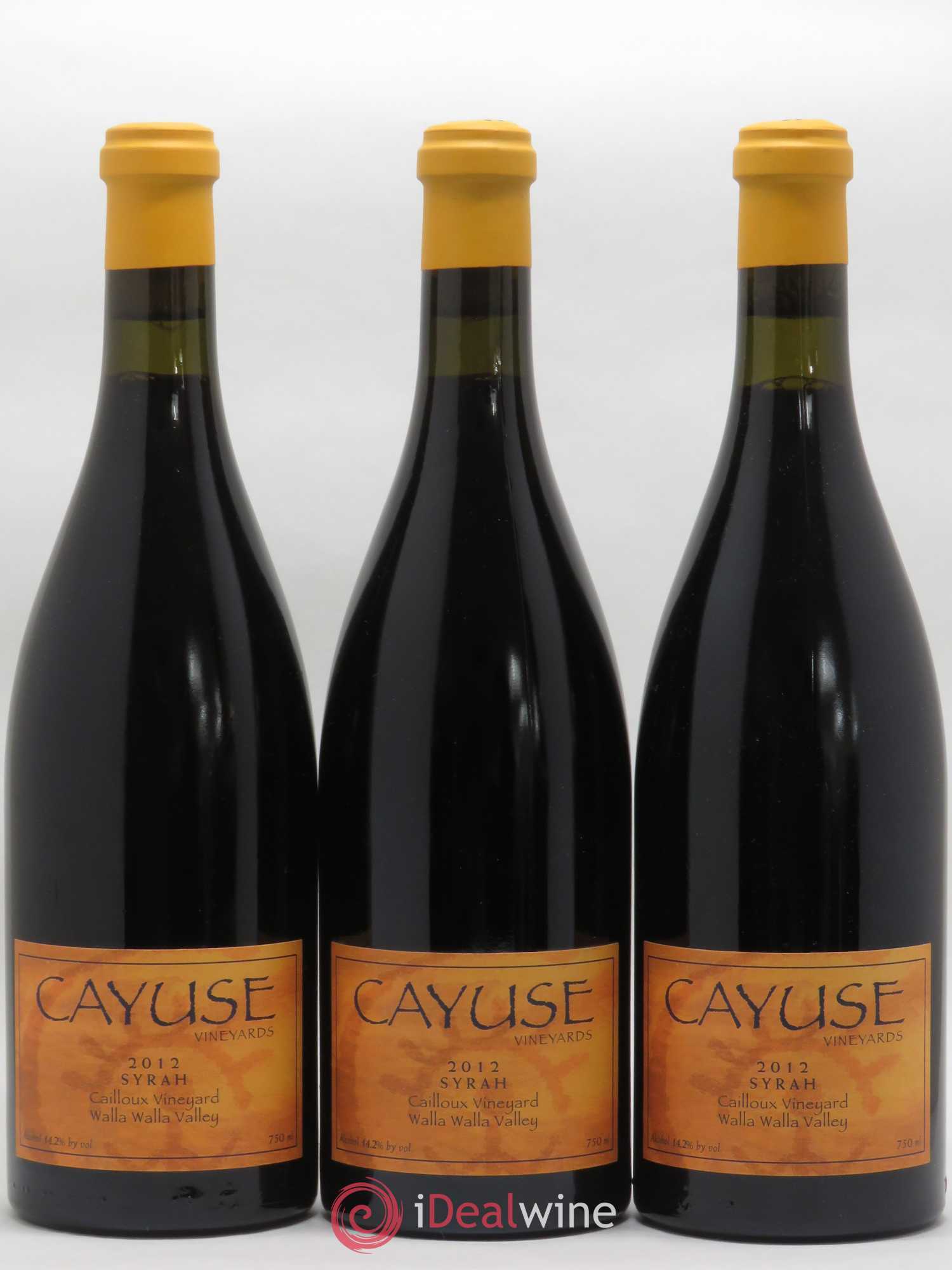 USA Walla Walla Valley Syrah Cayuse Vineyard 2012 - Posten von 3 Flaschen - 0