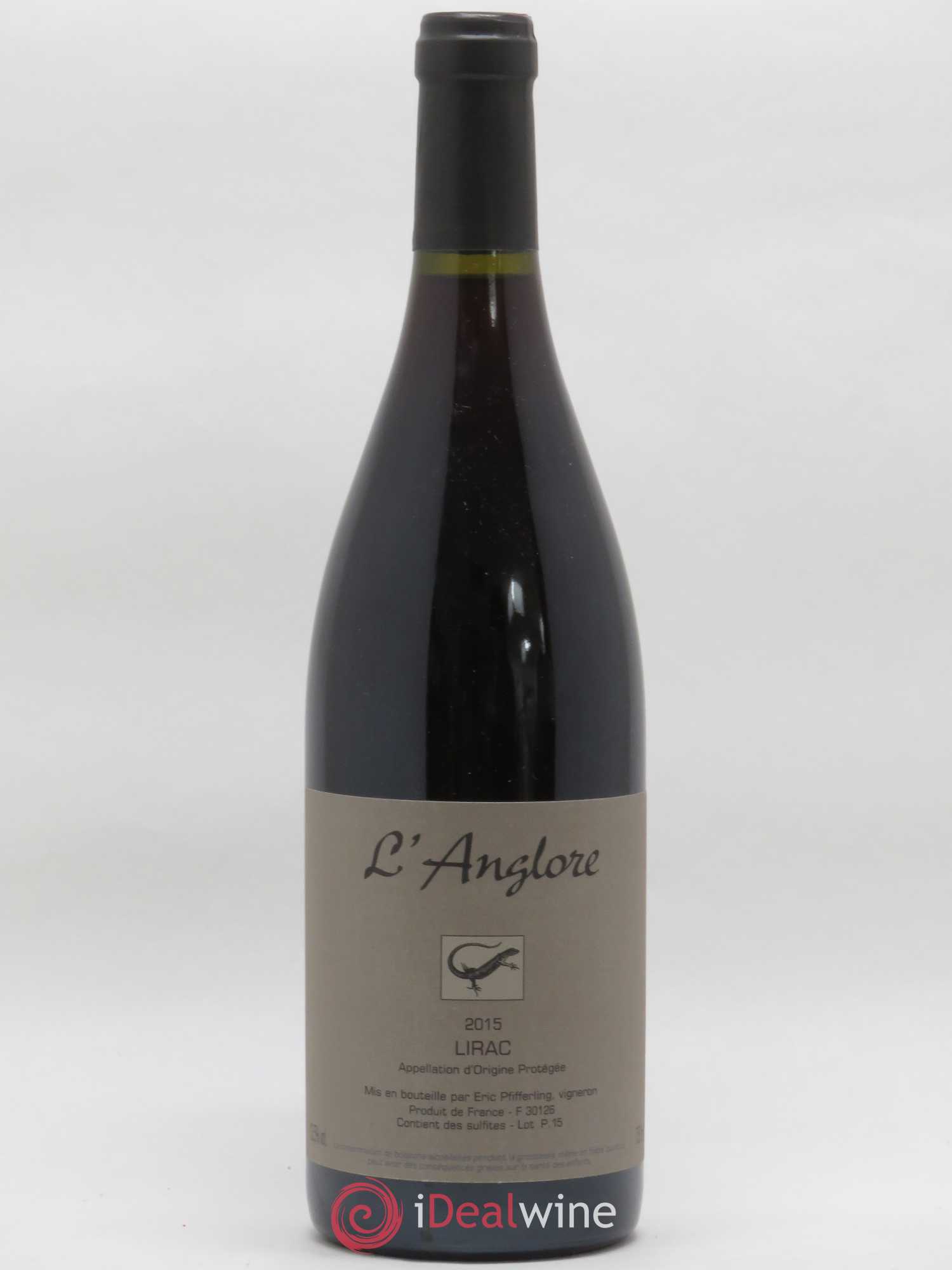 Lirac L'Anglore 2015 - Lot de 1 bouteille - 0