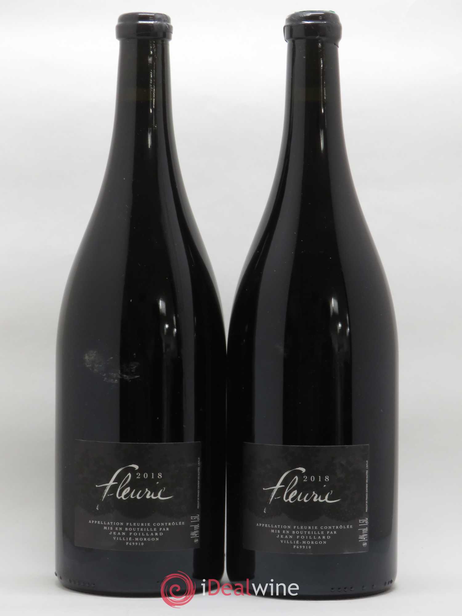 Fleurie Jean Foillard 2018 - Lot de 2 magnums - 0