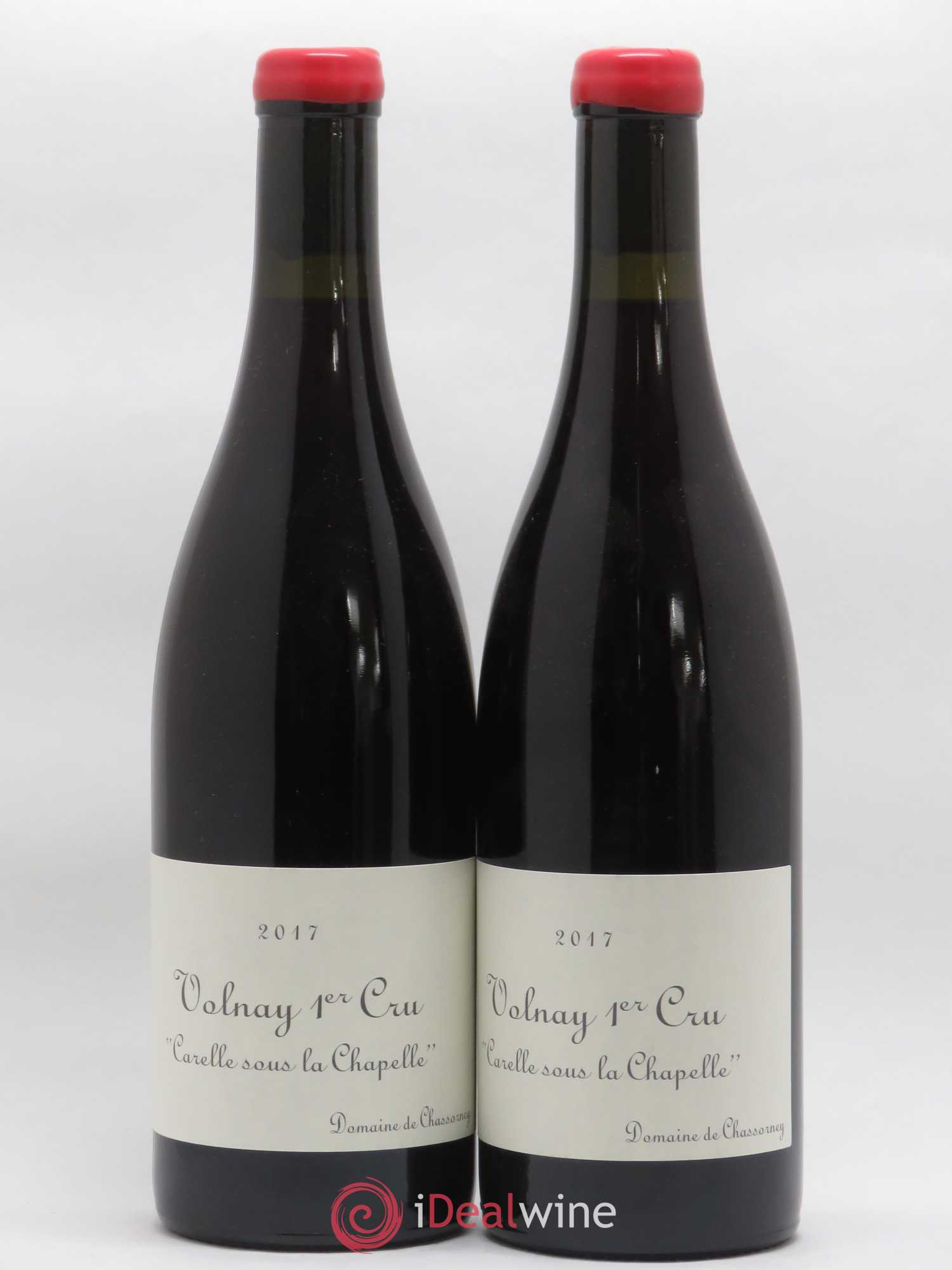 Volnay 1er Cru Carelle Sous La Chapelle Domaine De Chassorney 2017 - Posten von 2 Flaschen - 0