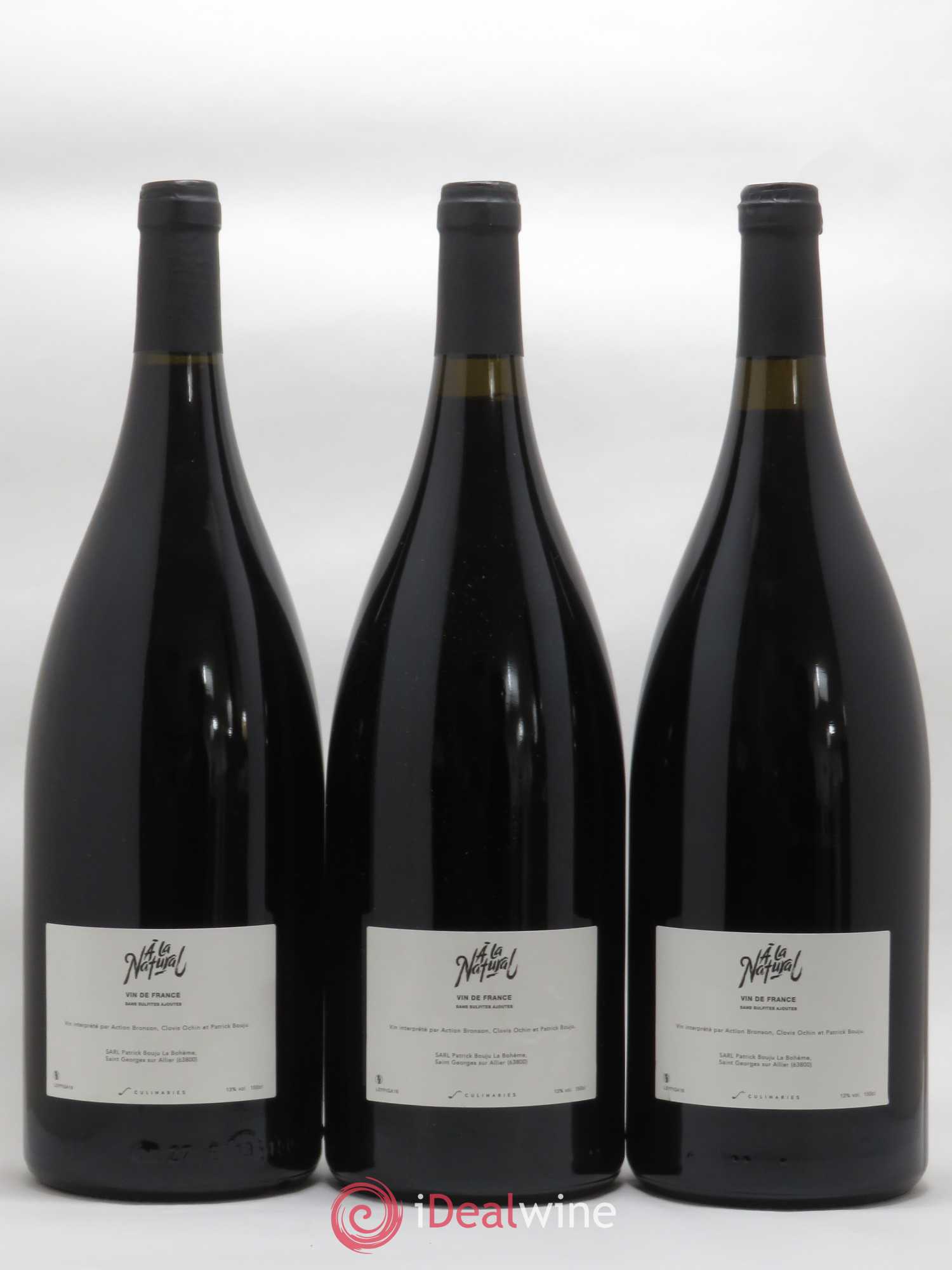 Vin de France A la Natural Patrick Bouju - La Bohème 2016 - Lot de 3 magnums - 1