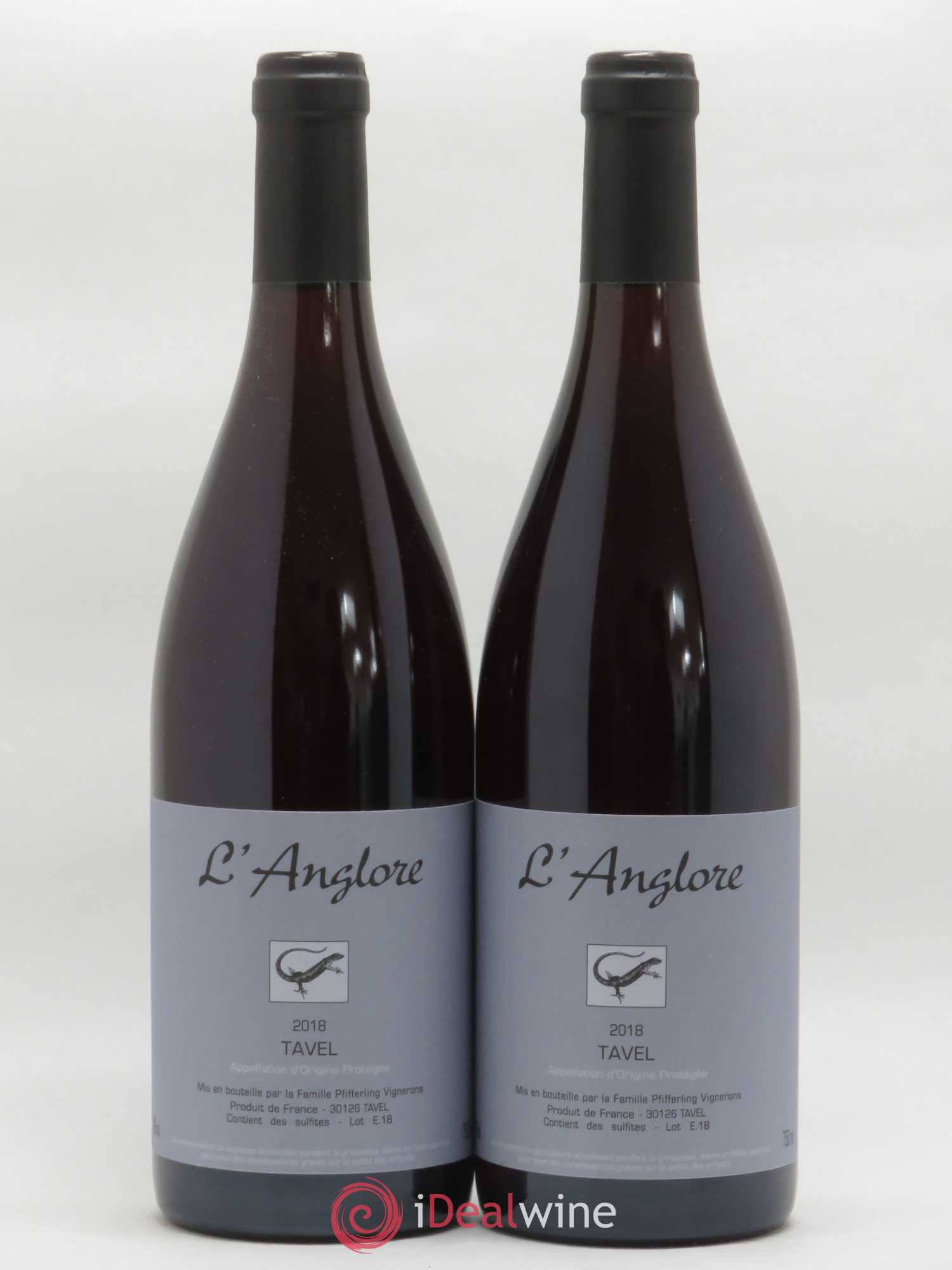 Tavel L'Anglore 2018 - Posten von 2 Flaschen - 0