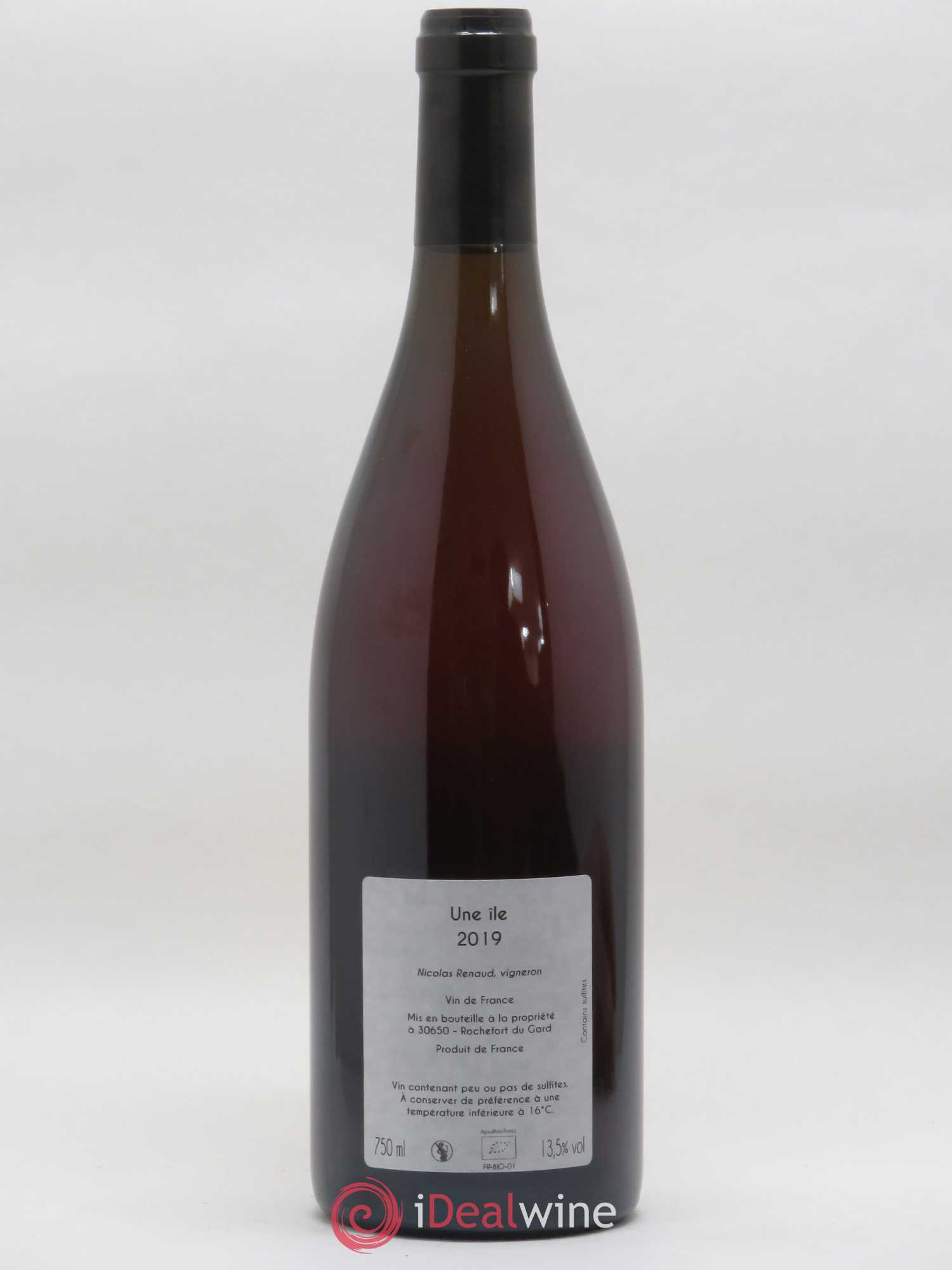 Vin de France Une Ile Clos des Grillons 2019 - Lot de 1 bouteille - 1
