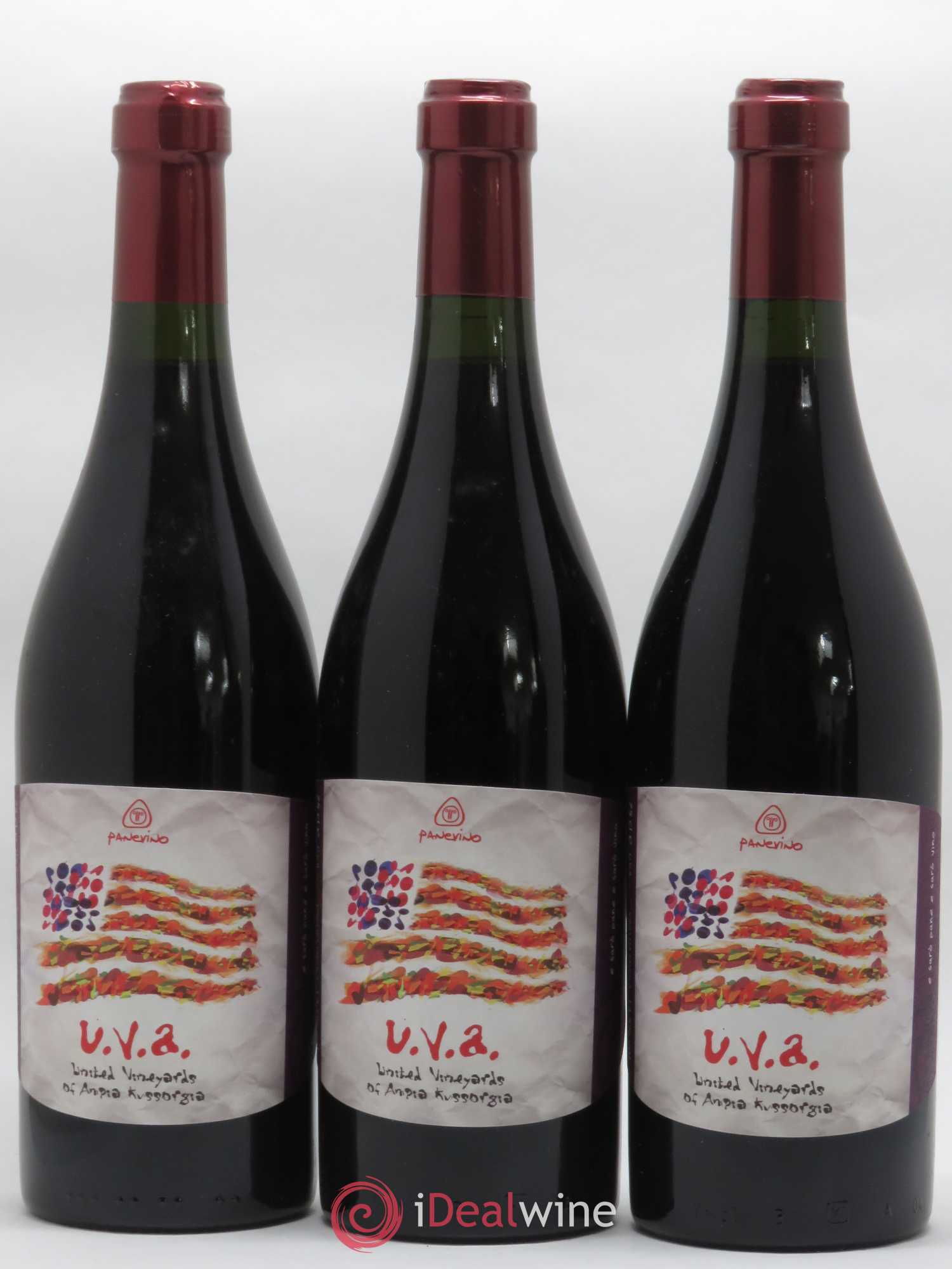 Italie Vino de Tavola U.V.A Panevino 2011 - Posten von 3 Flaschen - 0