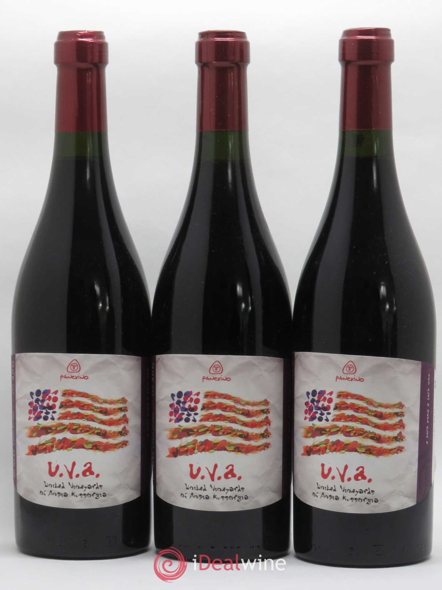 Italie Vino de Tavola U.V.A Panevino 2011 - Posten von 3 Flaschen - 0
