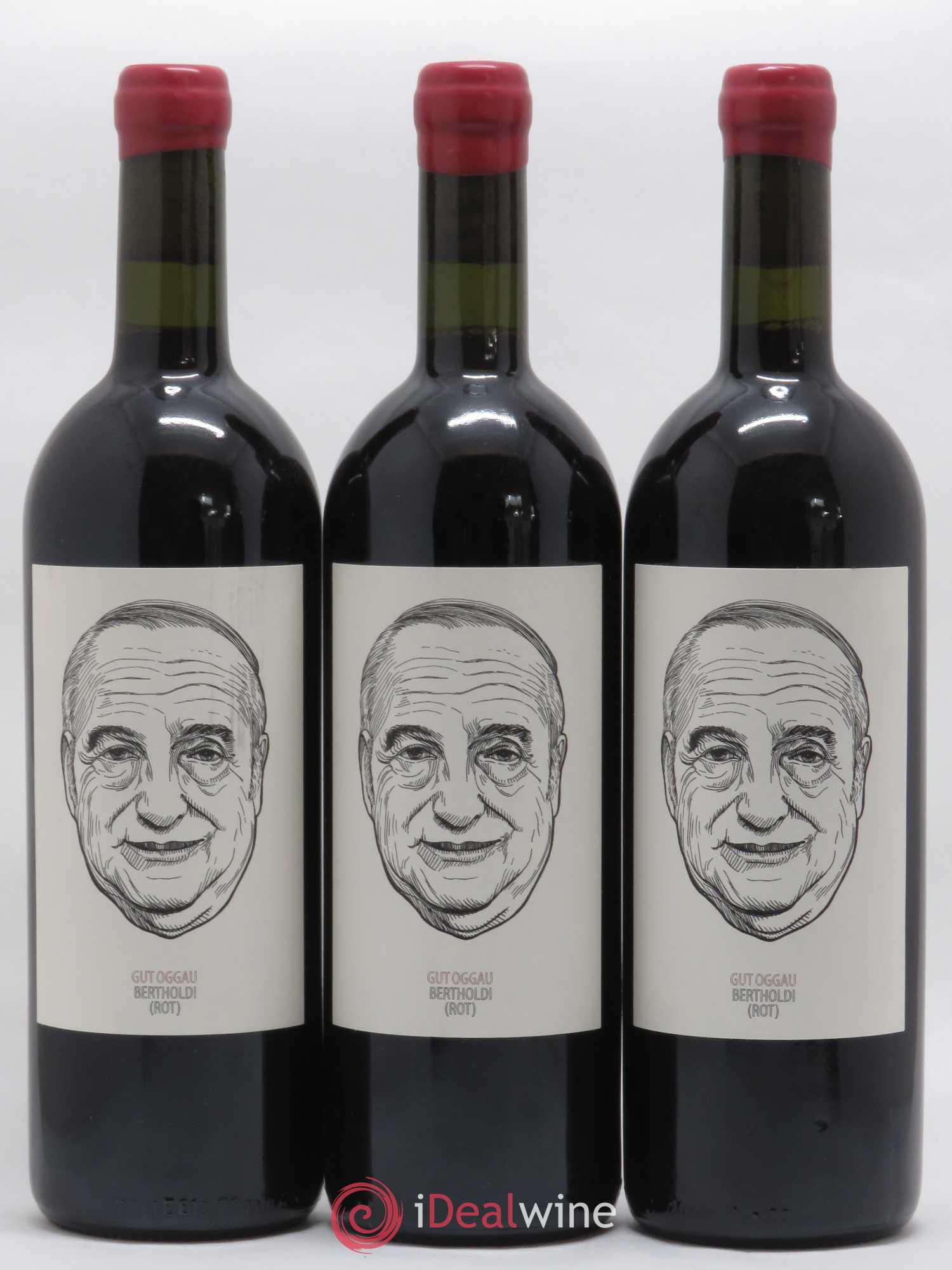 Autriche Bertholdi Gut Oggau 2015 - Lot de 3 bouteilles - 0