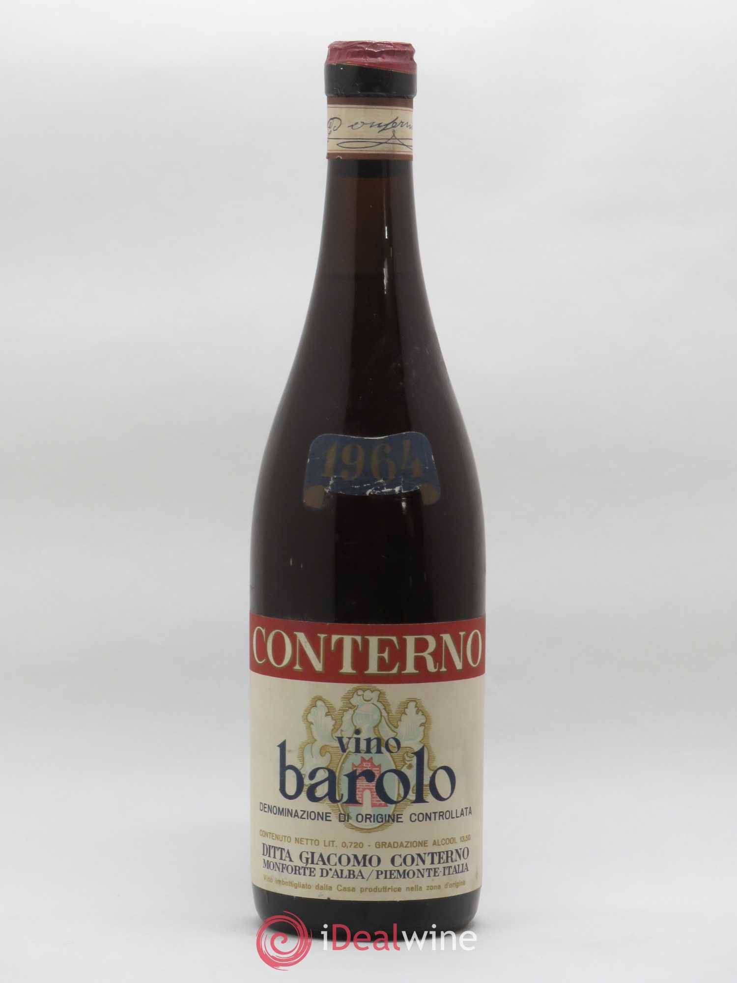 Barolo DOCG Giacomo Conterno 1964 - Lot de 1 bouteille - 0