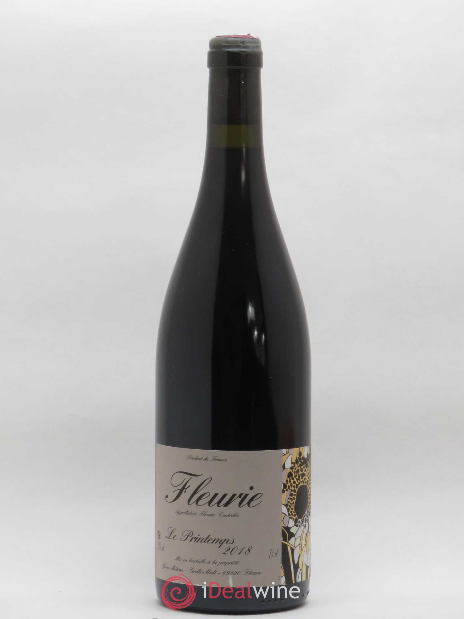 Fleurie Le Printemps Yvon Métras 2018 - Lot de 1 bouteille - 0