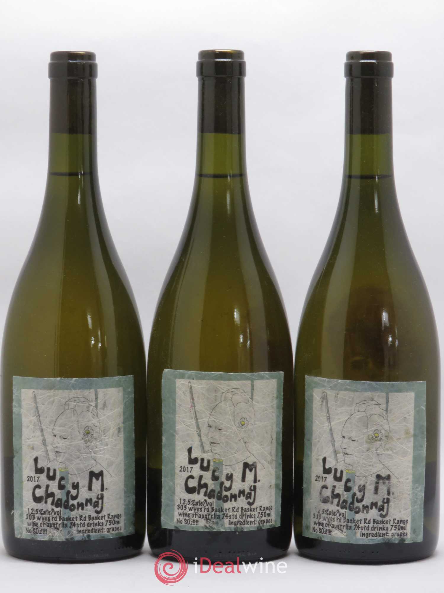 Australie Chardonnay Lucy Margaux 2017 - Lot de 3 bouteilles - 0