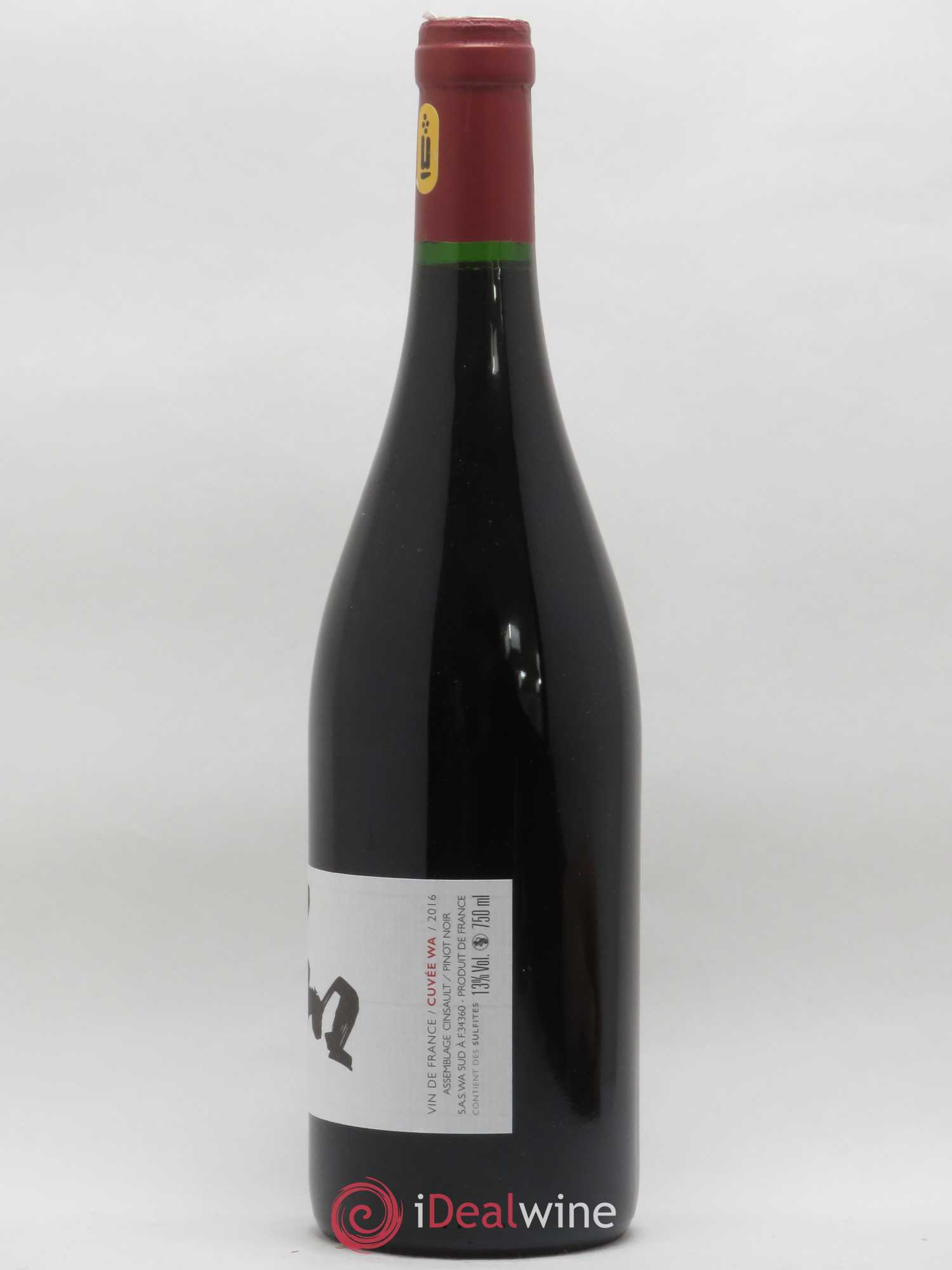 Vin de France Wa Kohki Iwata - Wa Sud 2016 - Lot de 1 bouteille - 1