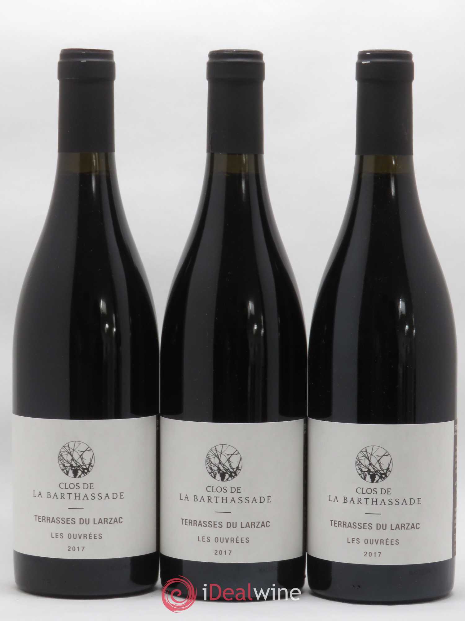 Terrasses du Larzac Les Ouvrées Le Clos de la Barthassade 2017 - Lot de 3 bouteilles - 0