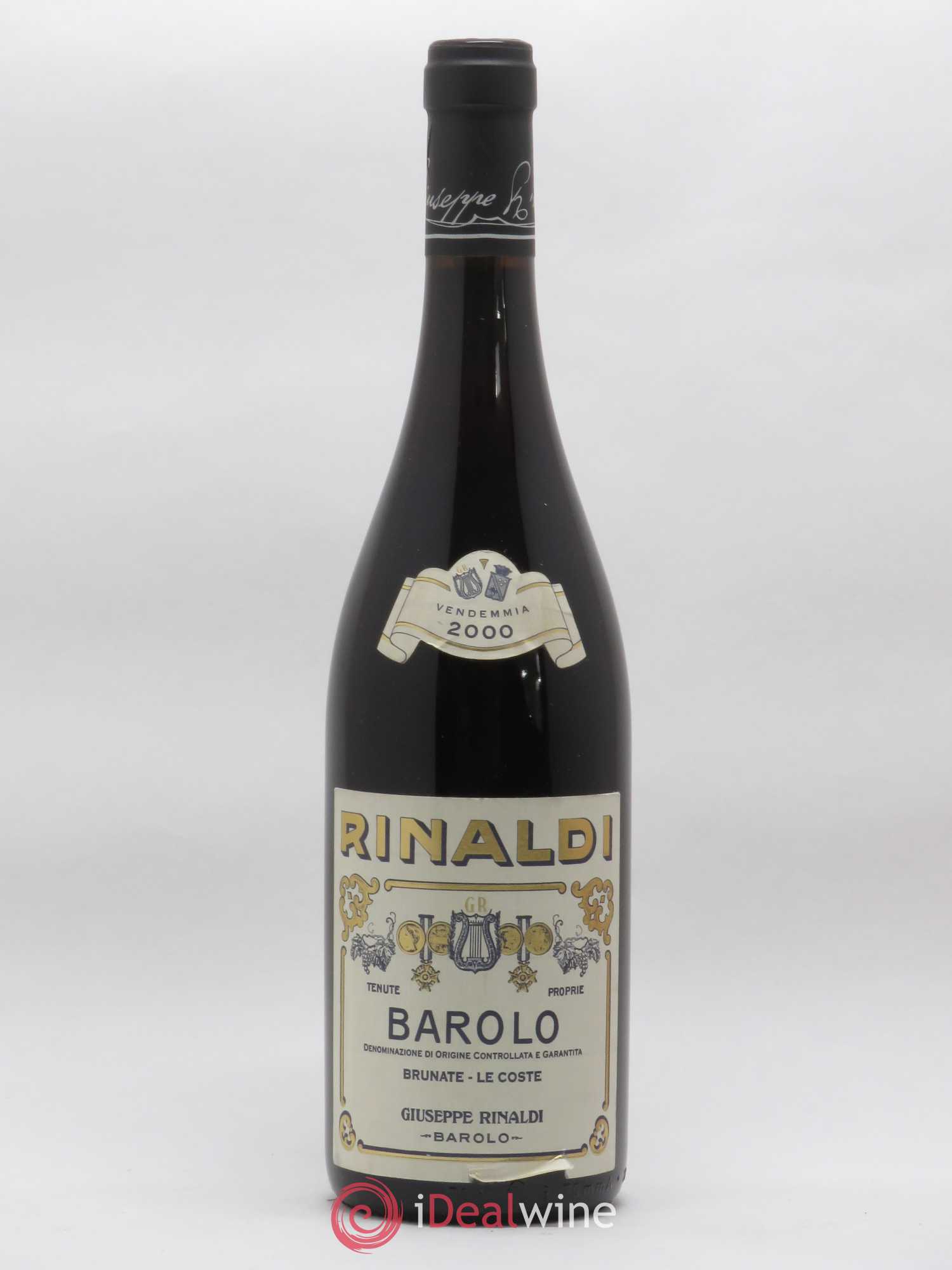 Barolo DOCG Brunate Le Coste Giuseppe Rinaldi 2000 - Lot de 1 bouteille - 0