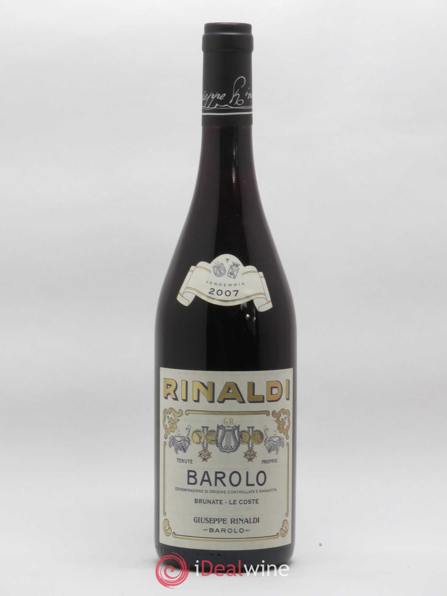 Barolo DOCG Brunate Le Coste Giuseppe Rinaldi 2007 - Lot de 1 bouteille - 0