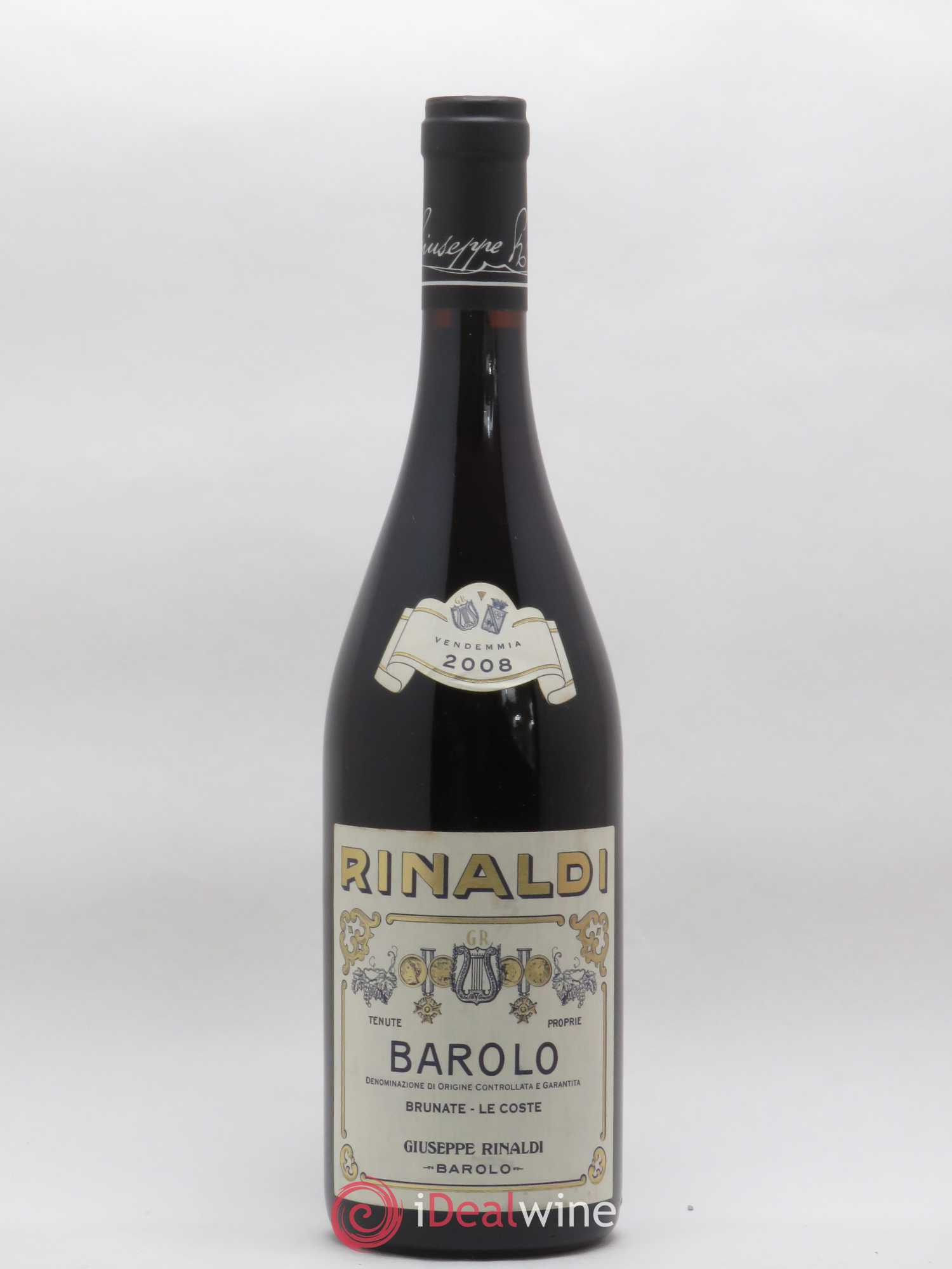 Barolo DOCG Brunate Le Coste Giuseppe Rinaldi 2008 - Lot de 1 bouteille - 0