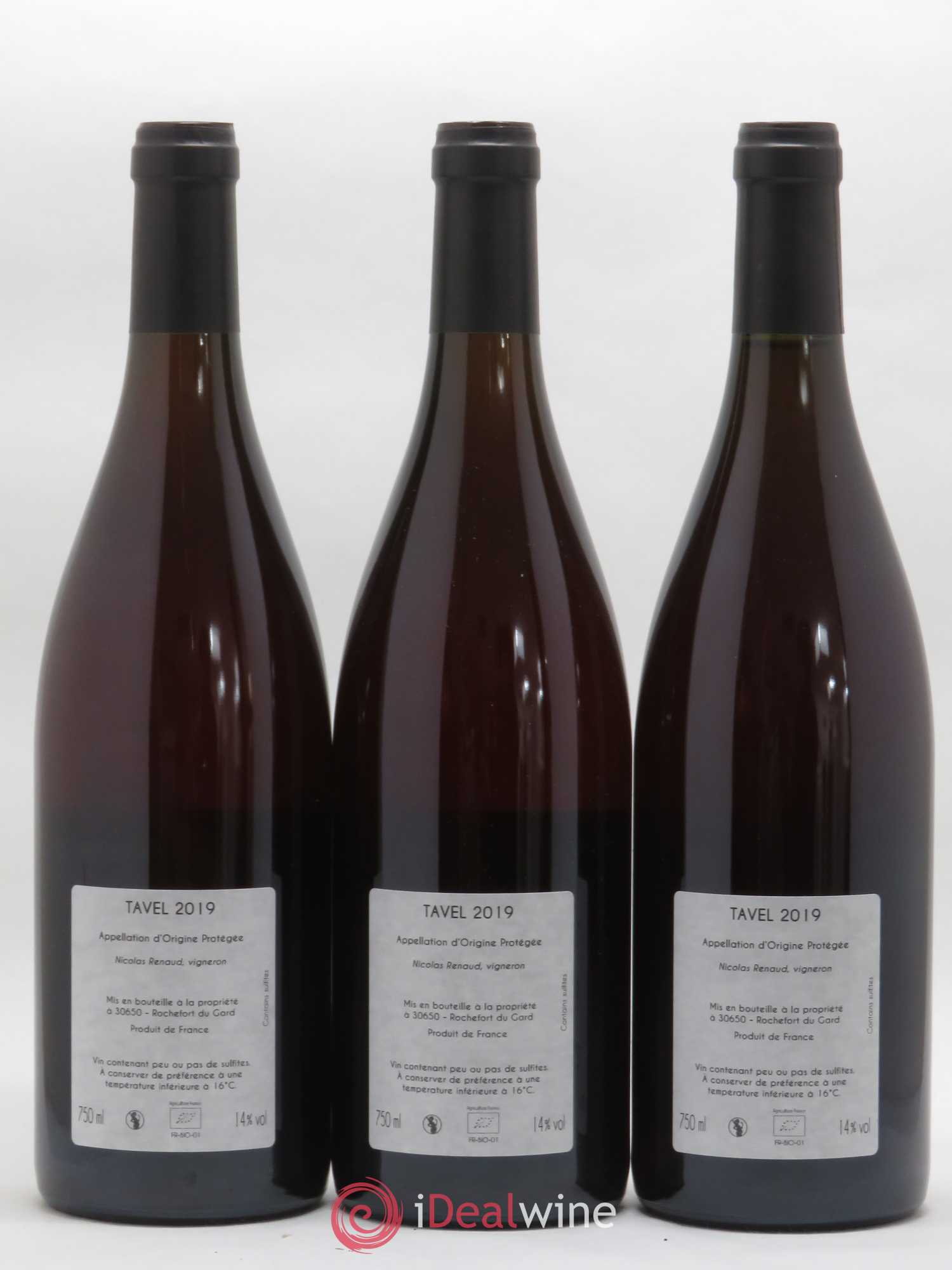 Tavel Clos des Grillons 2019 - Lot de 3 bouteilles - 1