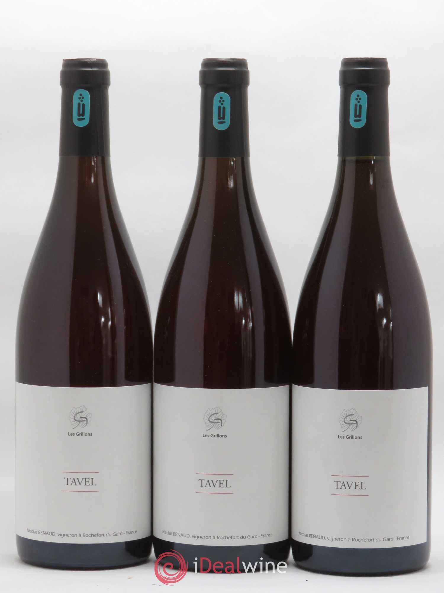 Tavel Clos des Grillons 2019 - Lot de 3 bouteilles - 0