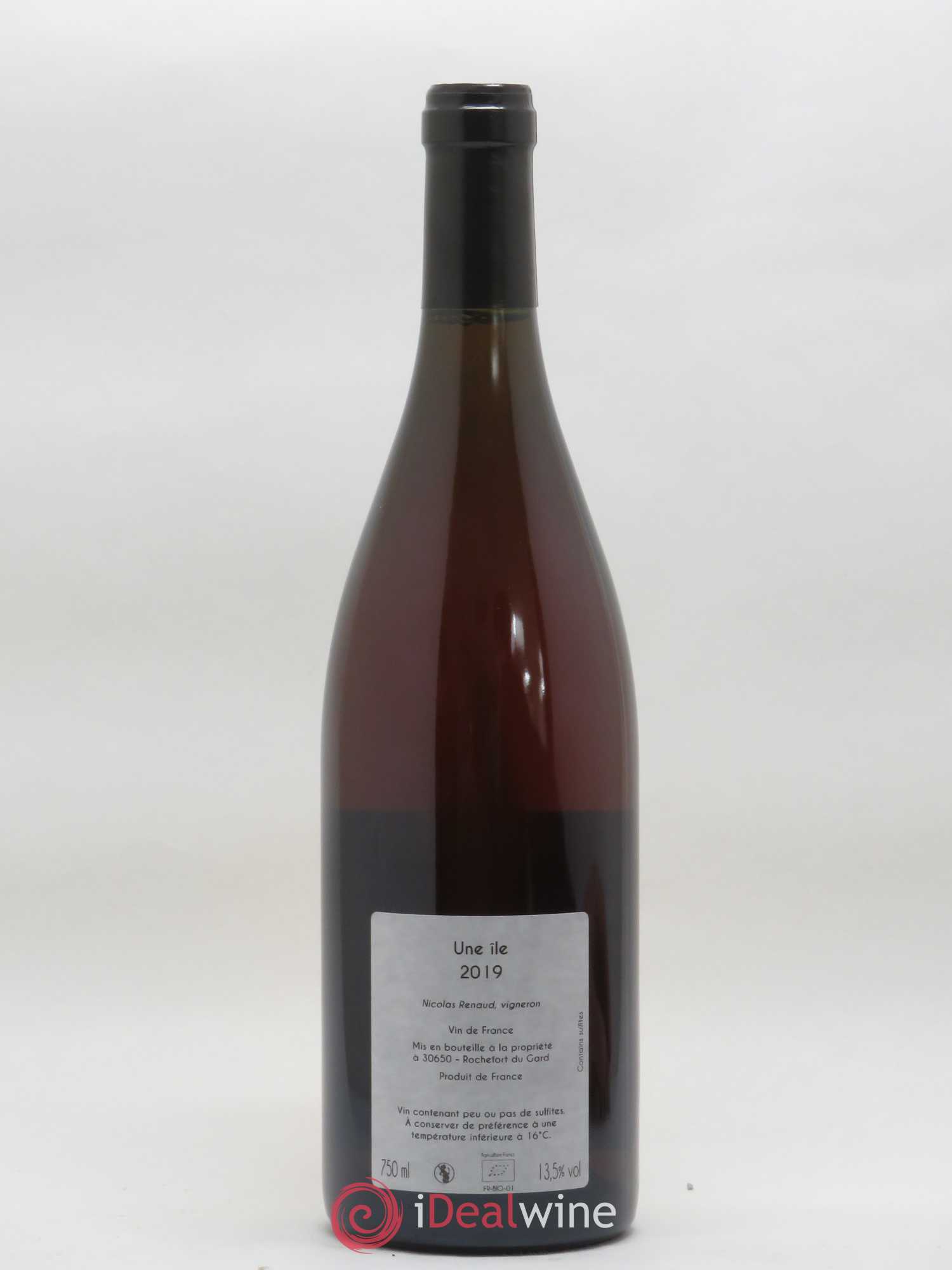 Vin de France Une Ile Clos des Grillons 2019 - Lot de 1 bouteille - 1