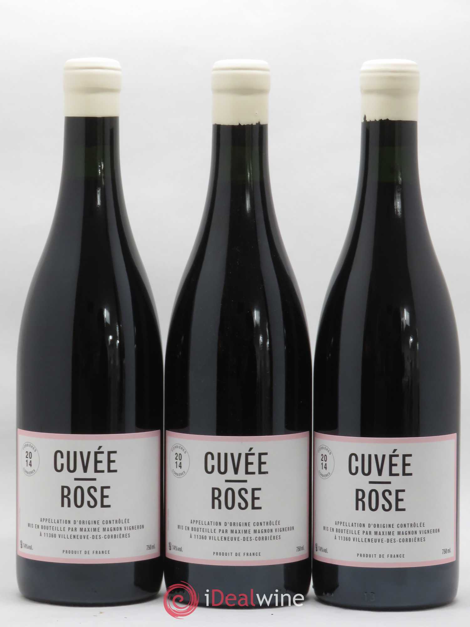 Corbières Cuvée Rose Maxime Magnon 2014 - Lot de 3 bouteilles - 0