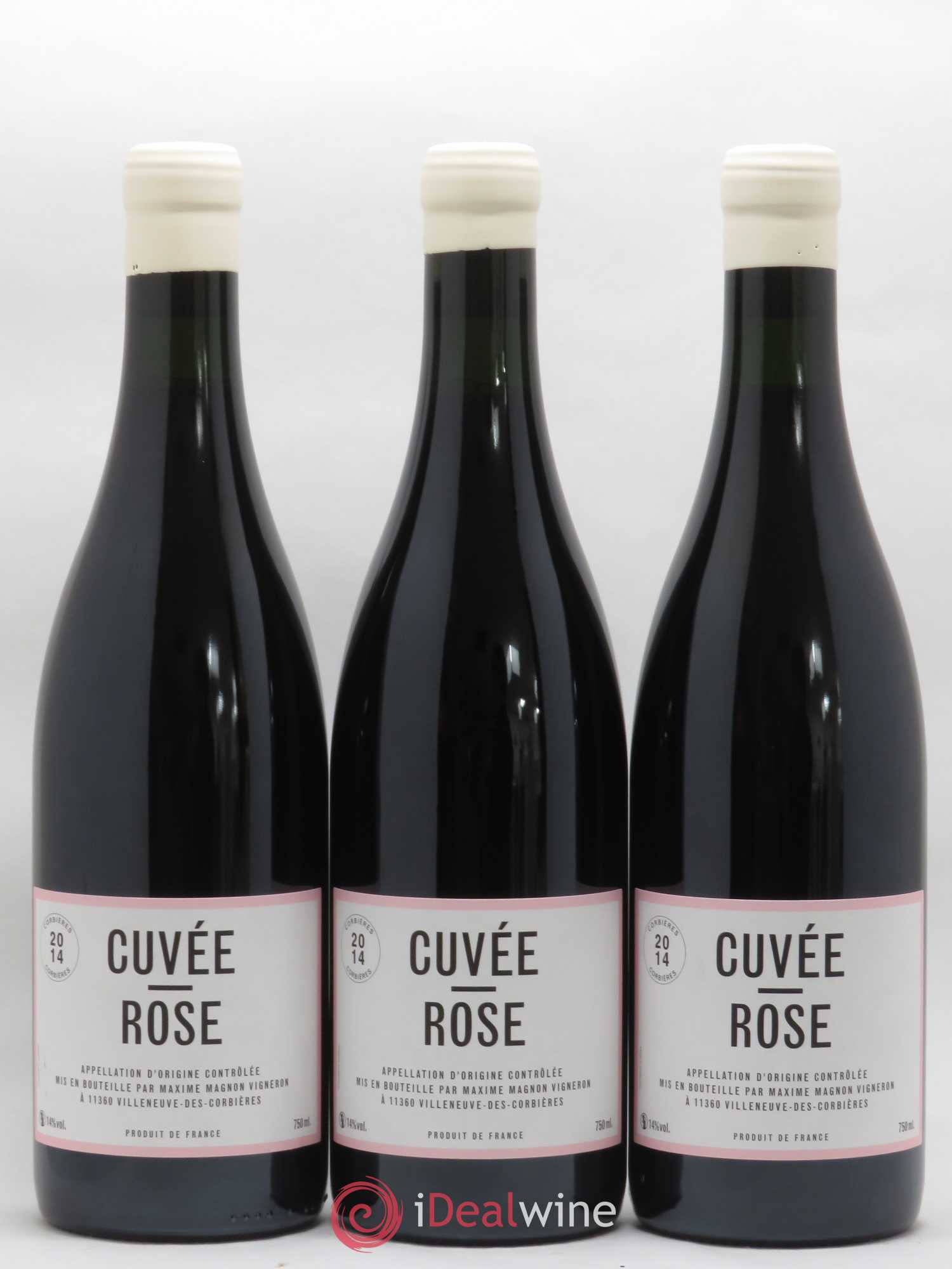 Corbières Cuvée Rose Maxime Magnon 2014 - Lot de 3 bouteilles - 0