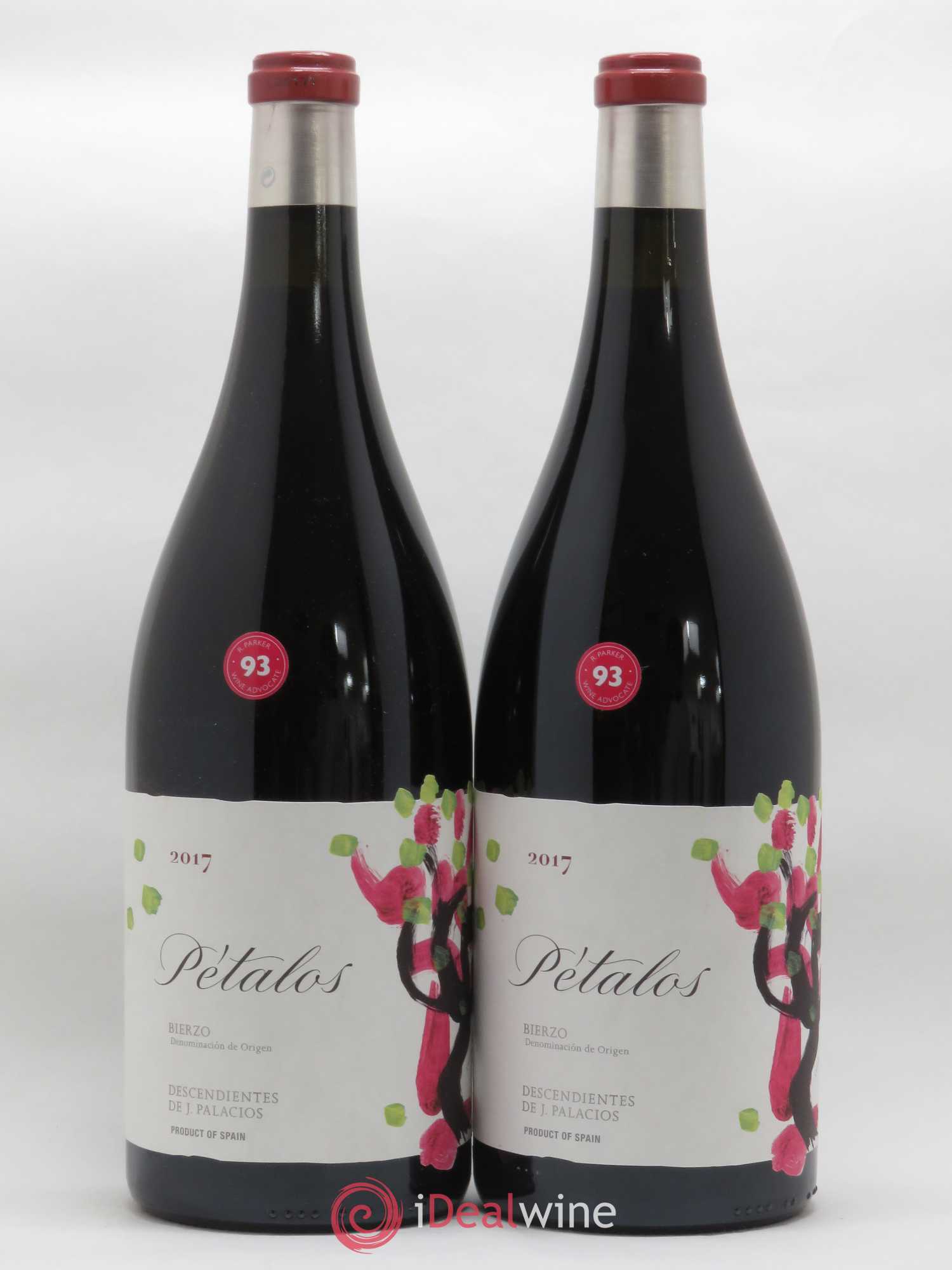 Bierzo DO Descendientes de J. Palacios Petalos 2017 - Lot de 2 magnums - 0