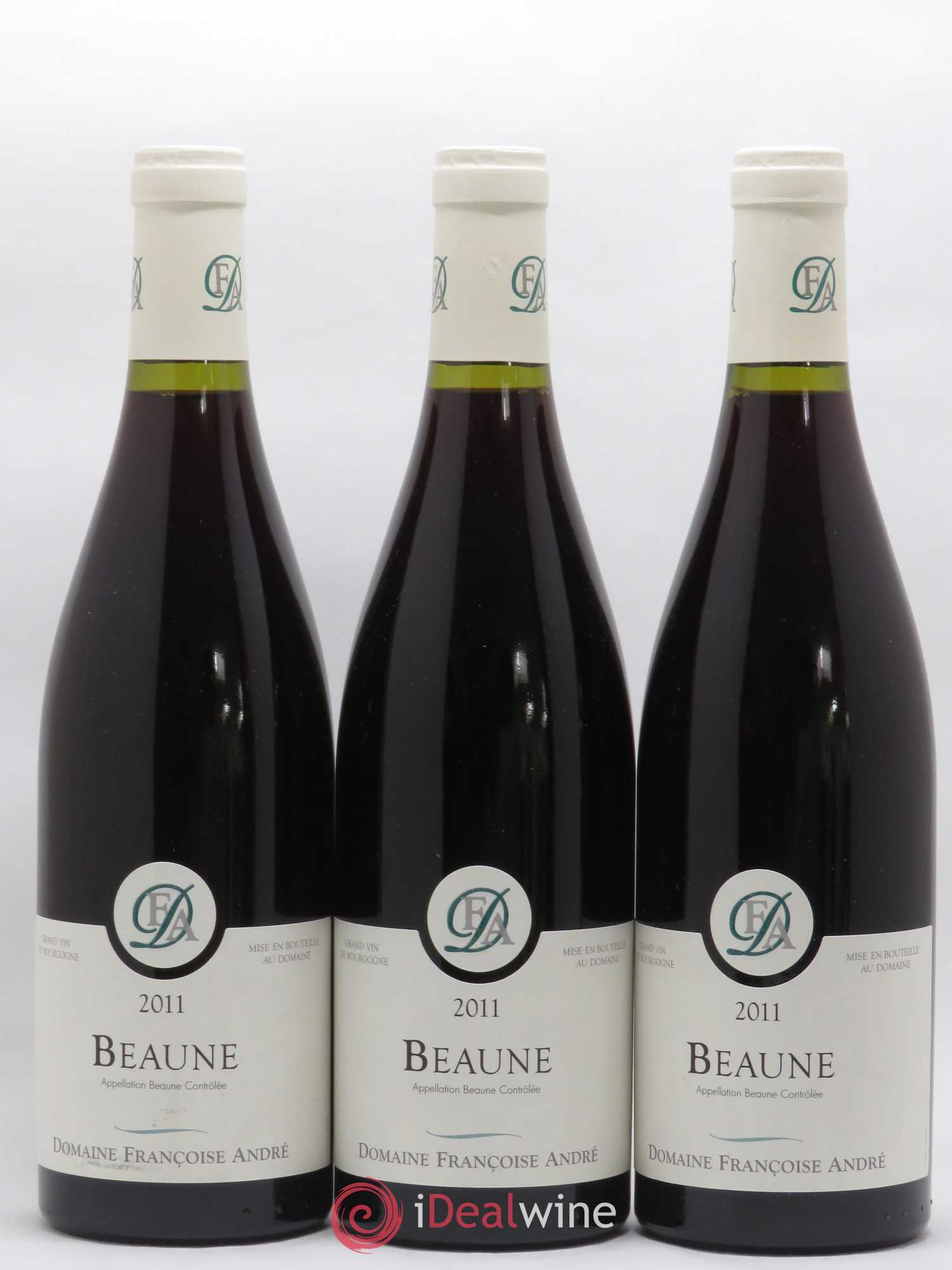 Beaune Françoise André 2011 - Posten von 3 Flaschen - 0