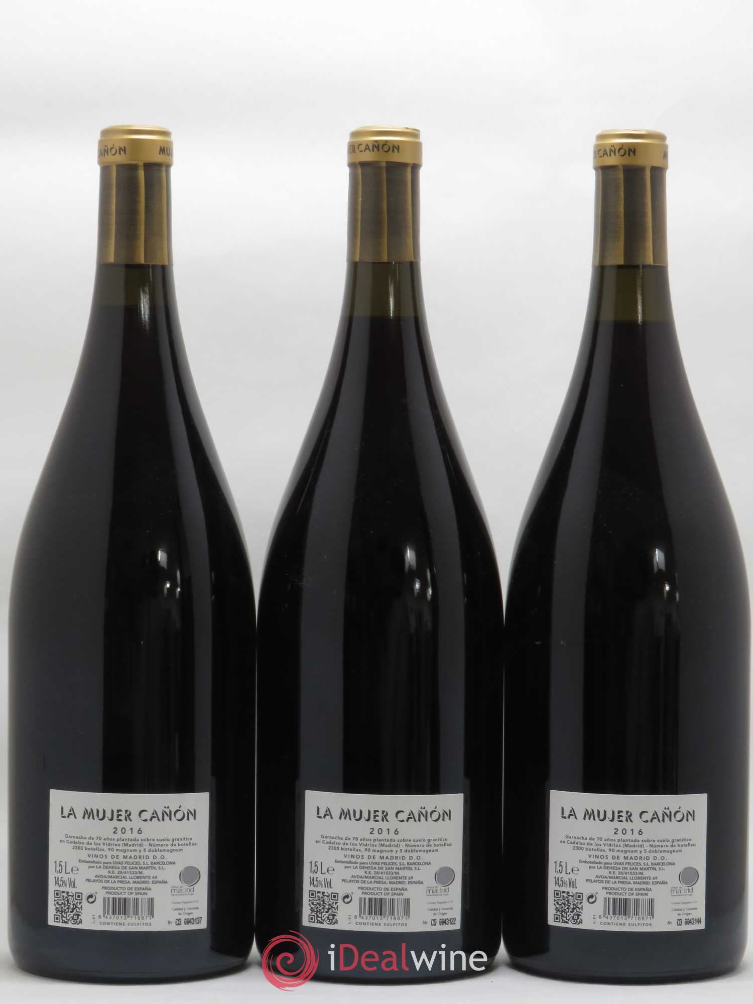 Vinos de Madrid DO Comando G DO La Mujer Canon 2016 - Lot de 3 magnums - 1