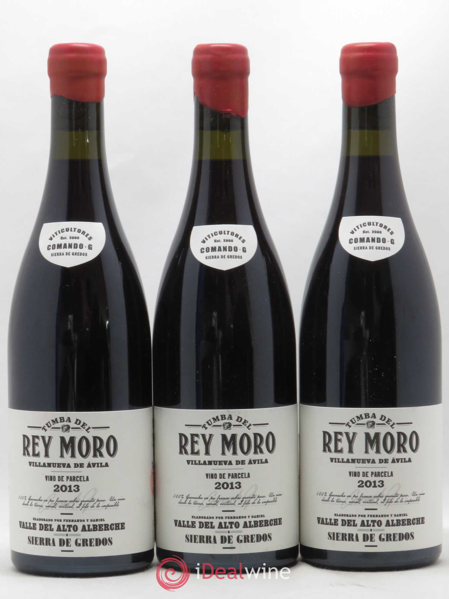 Vinos de Madrid DO Comando G DO Tumba del Rey Moro 2013 - Lot de 3 bouteilles - 0