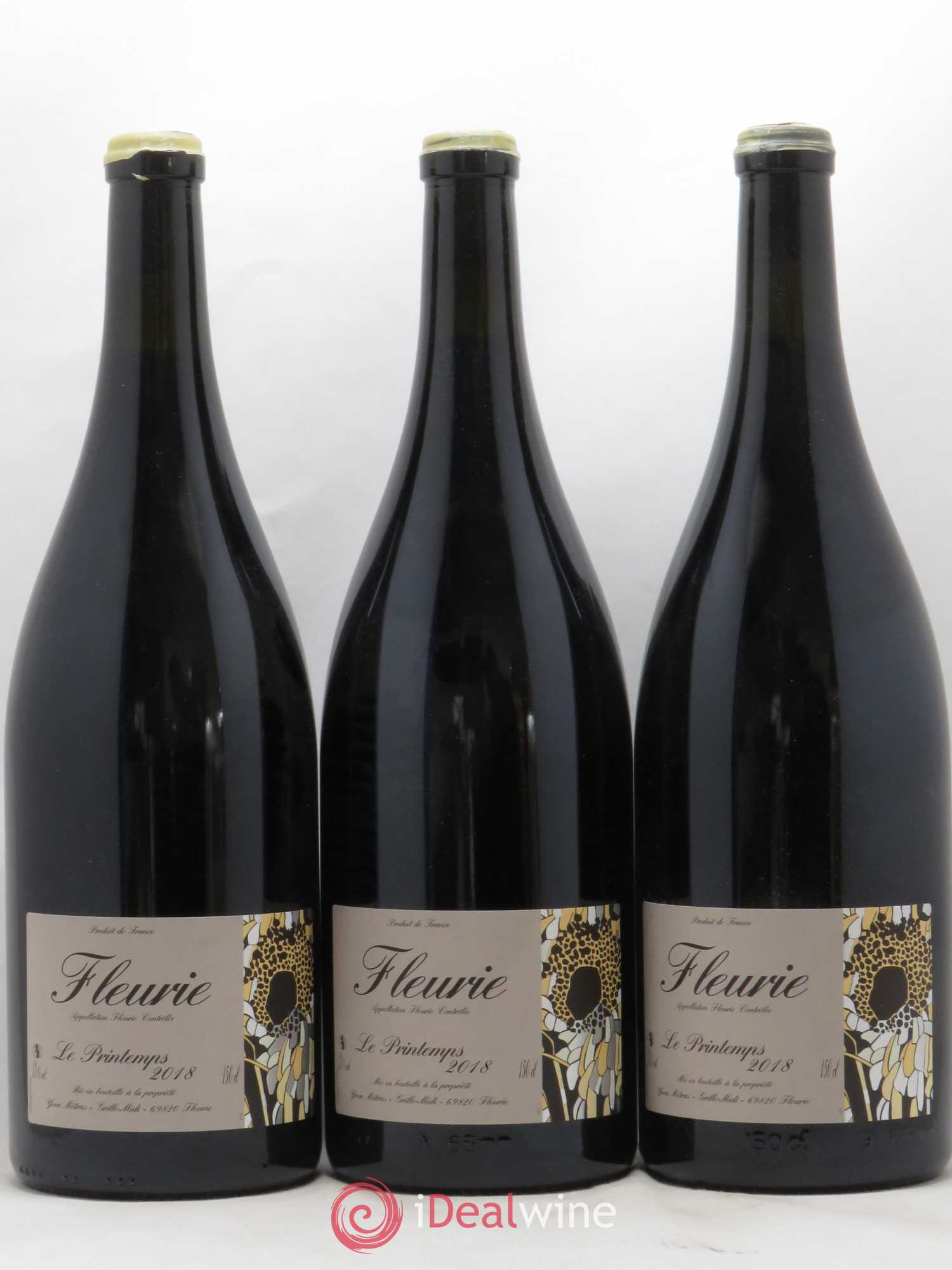 Fleurie Le Printemps Yvon Métras 2018 - Lot de 3 magnums - 0