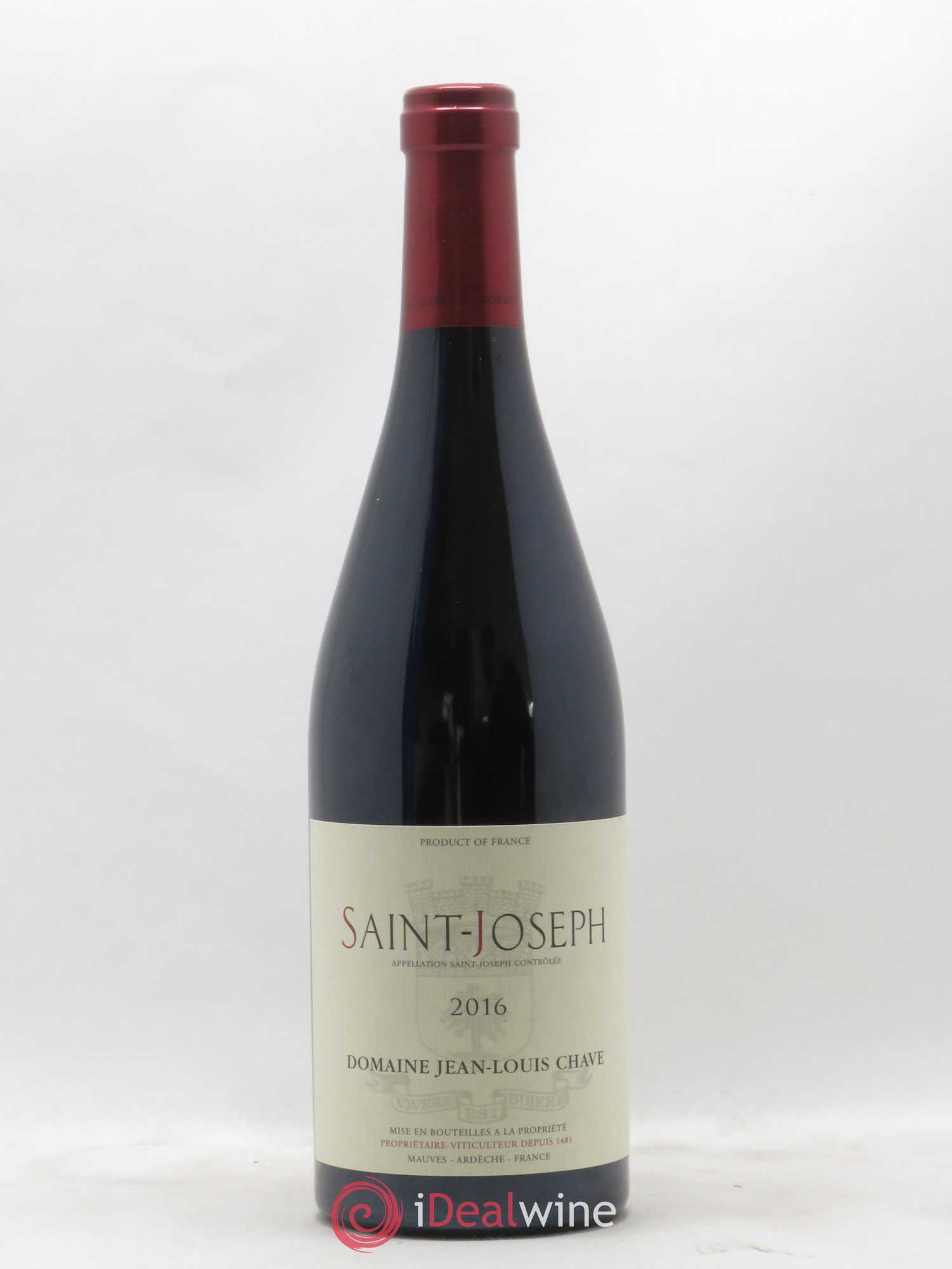 Saint-Joseph Jean-Louis Chave 2016 - Lot de 1 bouteille - 0