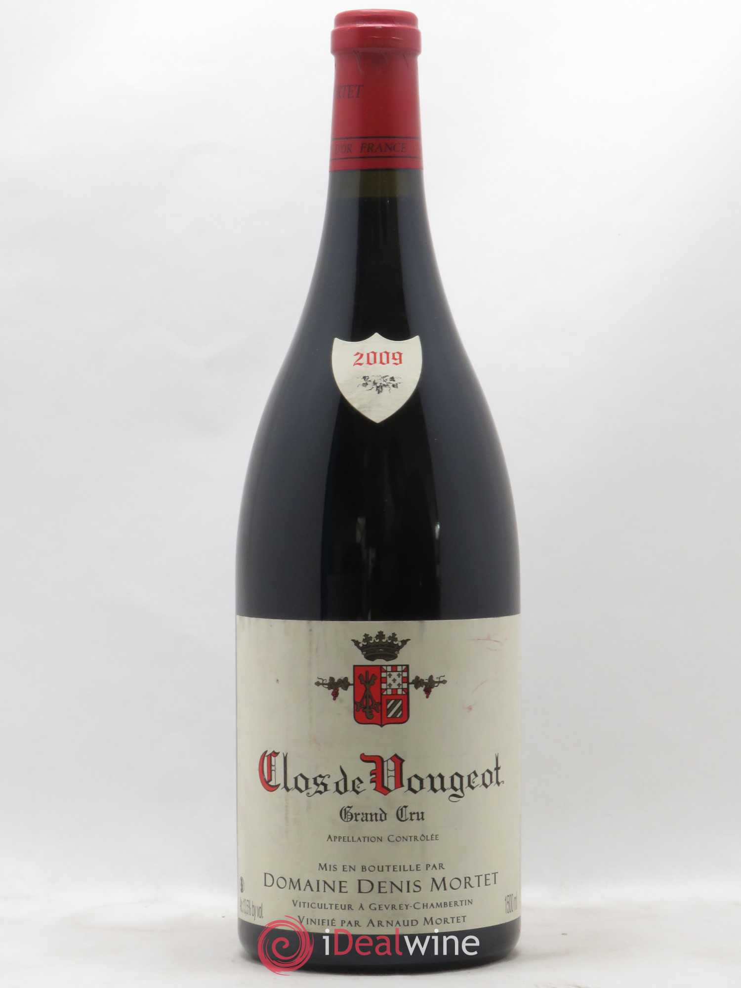Clos de Vougeot Grand Cru Denis Mortet (Domaine) 2009 - Lot de 1 magnum - 0