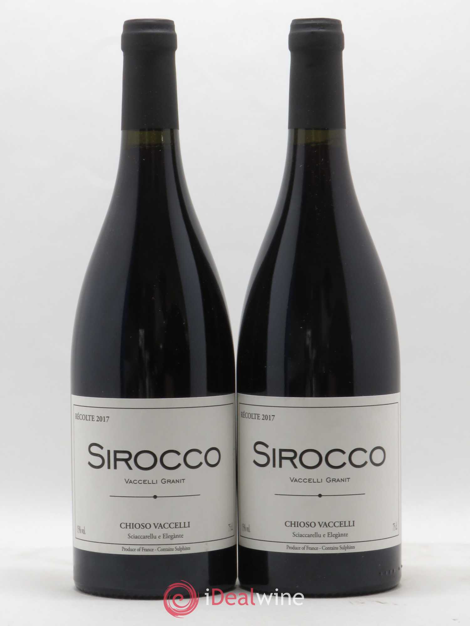 Ajaccio Sirocco Vaccelli 2017 - Lot de 2 bouteilles - 0