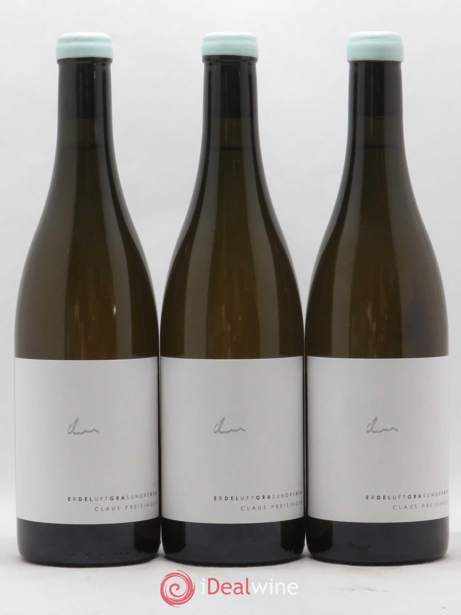 Autriche GV Erdeluftgrasundreben Claus Presinger 2017 - Posten von 3 Flaschen - 0