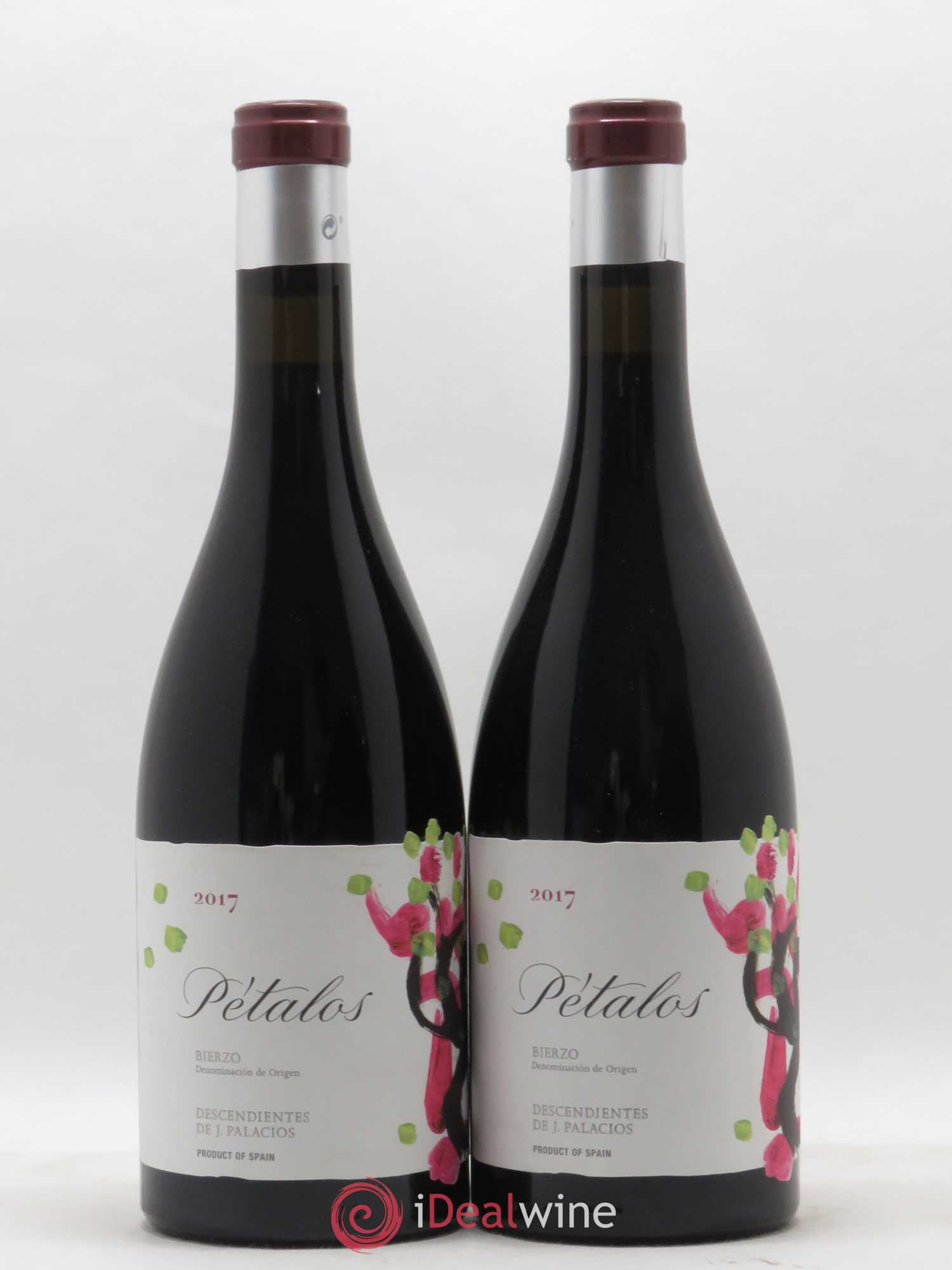 Bierzo DO Descendientes de J. Palacios Petalos 2017 - Lot de 2 bouteilles - 0