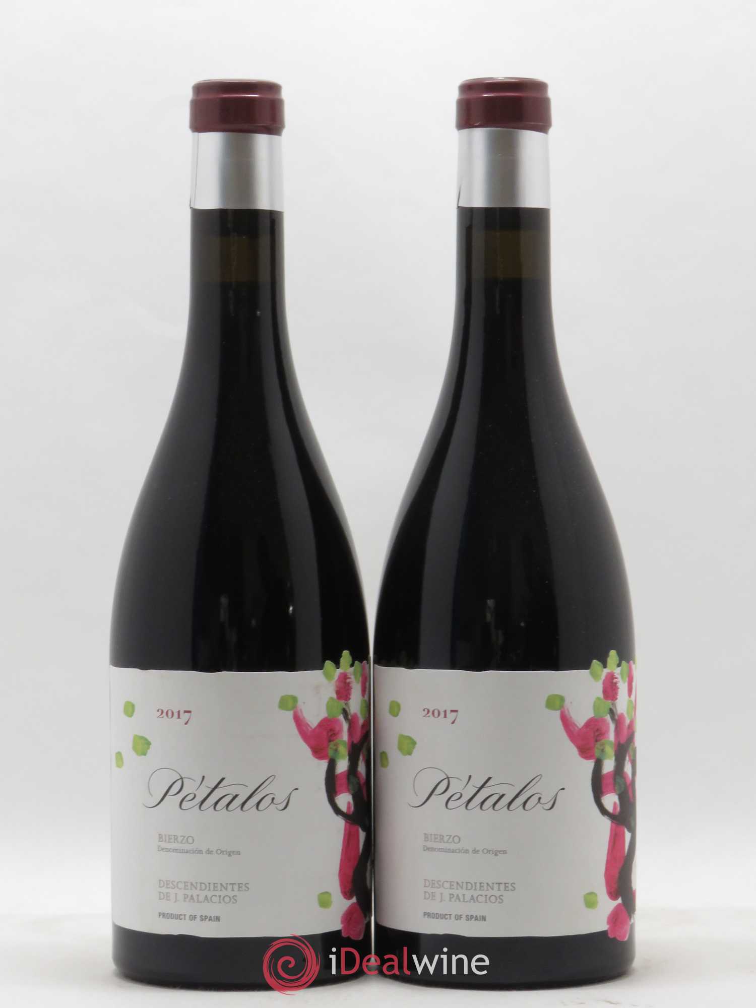 Bierzo DO Descendientes de J. Palacios Petalos 2017 - Lot de 2 bouteilles - 0