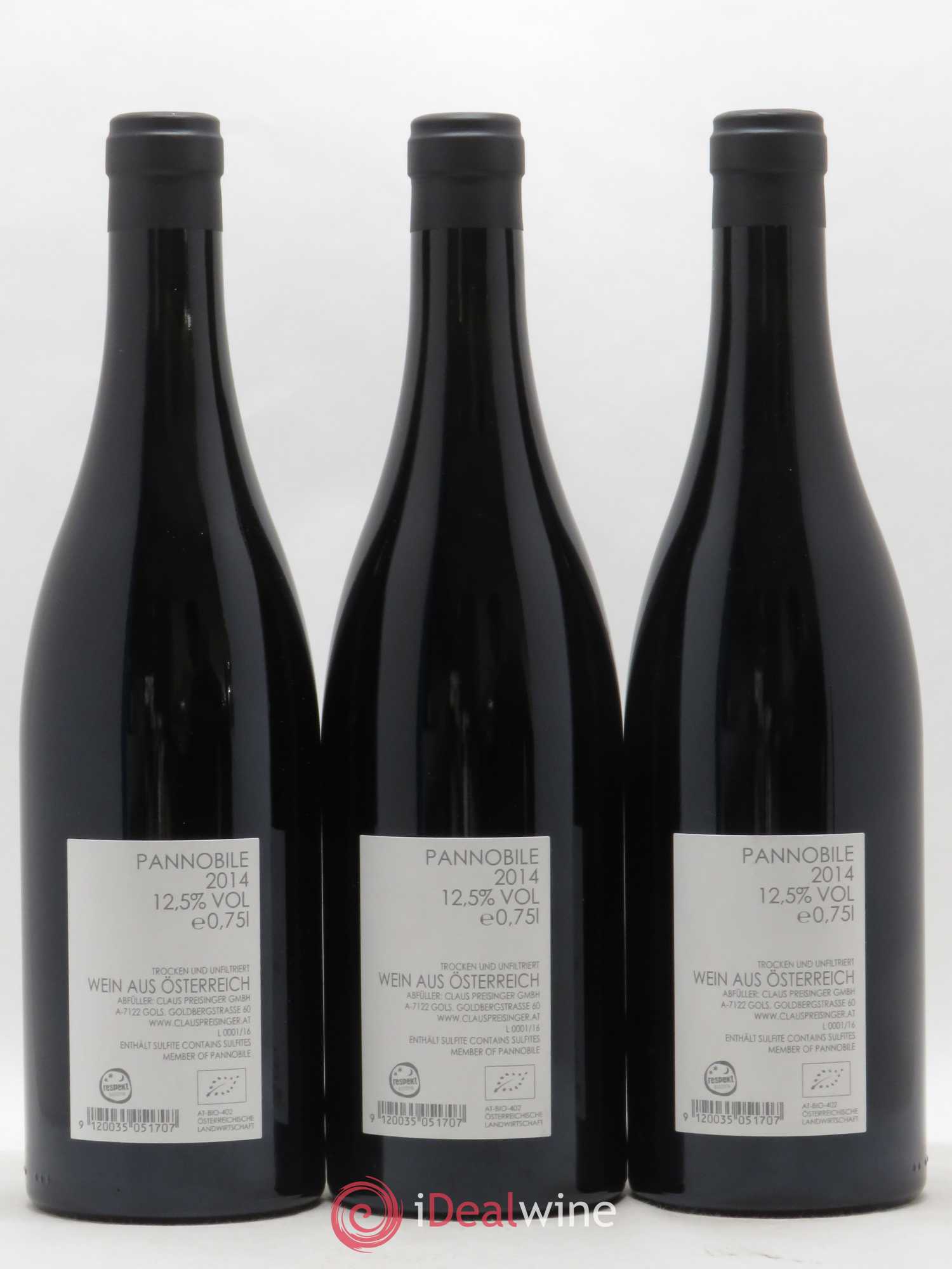 Autriche Pannobile Claus Presinger 2014 - Posten von 3 Flaschen - 1
