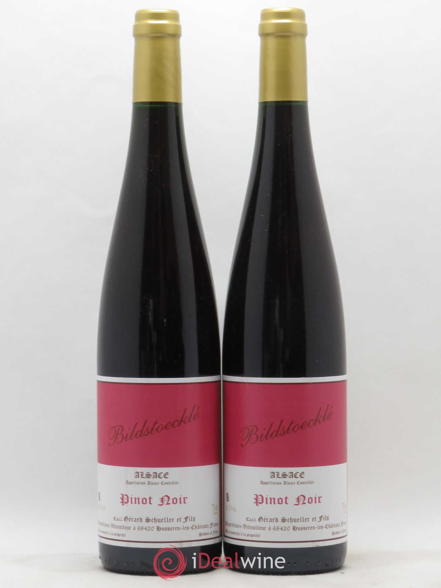 Alsace Pinot Noir Bildstoeckle Gérard Schueller (Domaine) 2016 - Lot de 2 bouteilles - 0