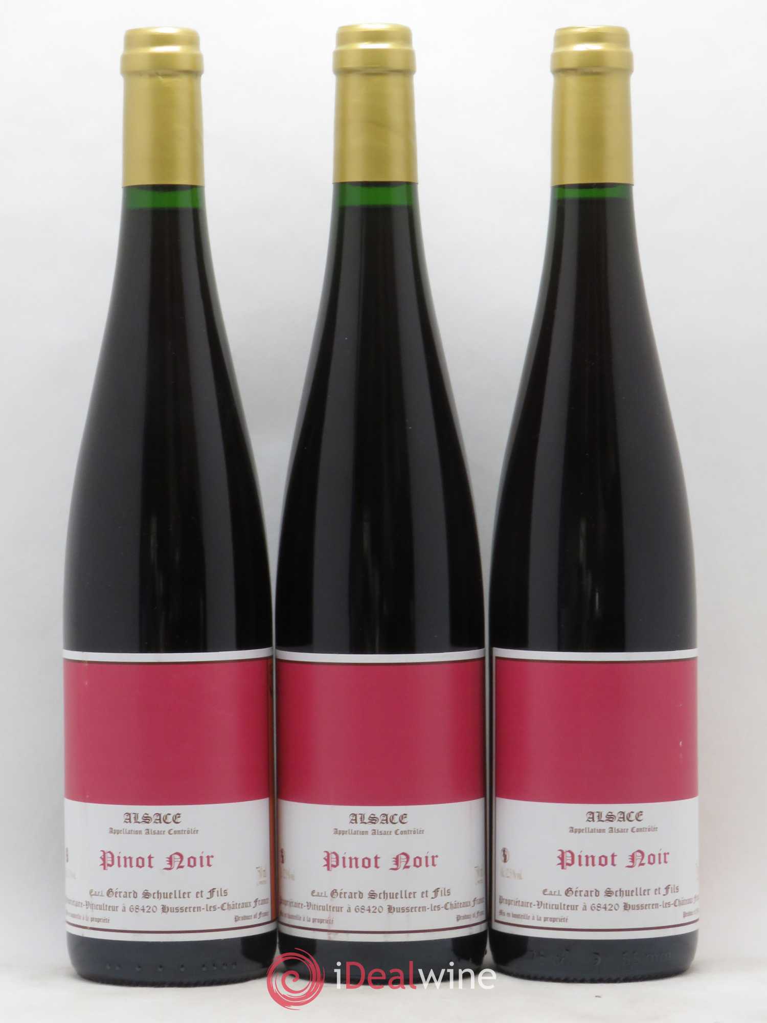 Alsace Pinot noir Le Chant des Oiseaux Gérard Schueller (Domaine) 2016 - Lot de 3 bouteilles - 0