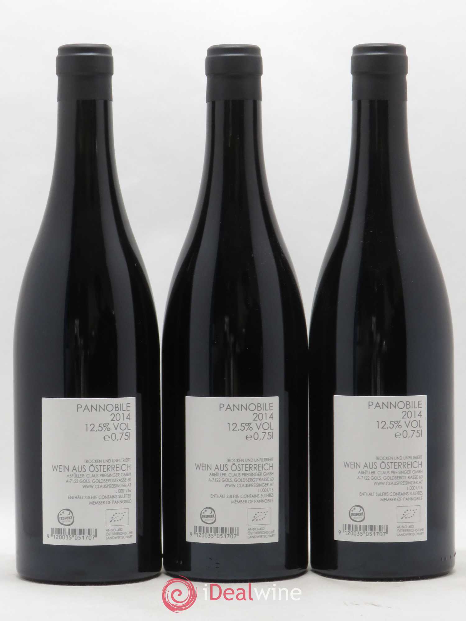 Autriche Pannobile Claus Presinger 2014 - Posten von 3 Flaschen - 1