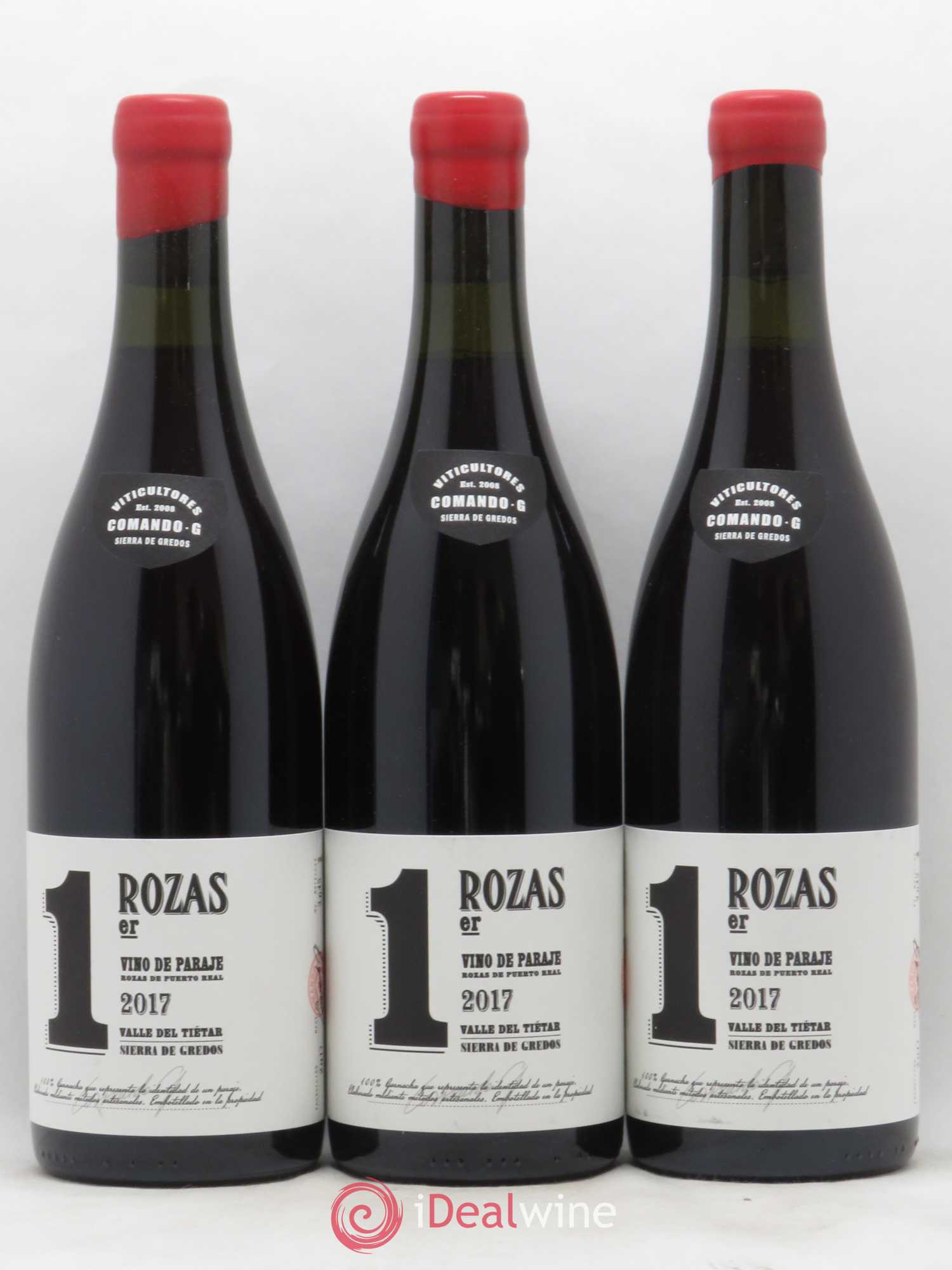 Vinos de Madrid DO Rozas 1er Comando G 2017 - Posten von 3 Flaschen - 0